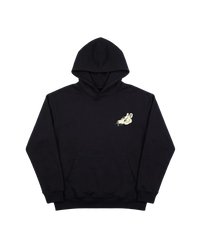 Skull Rabbit Hoodie 410 Negro Cubica