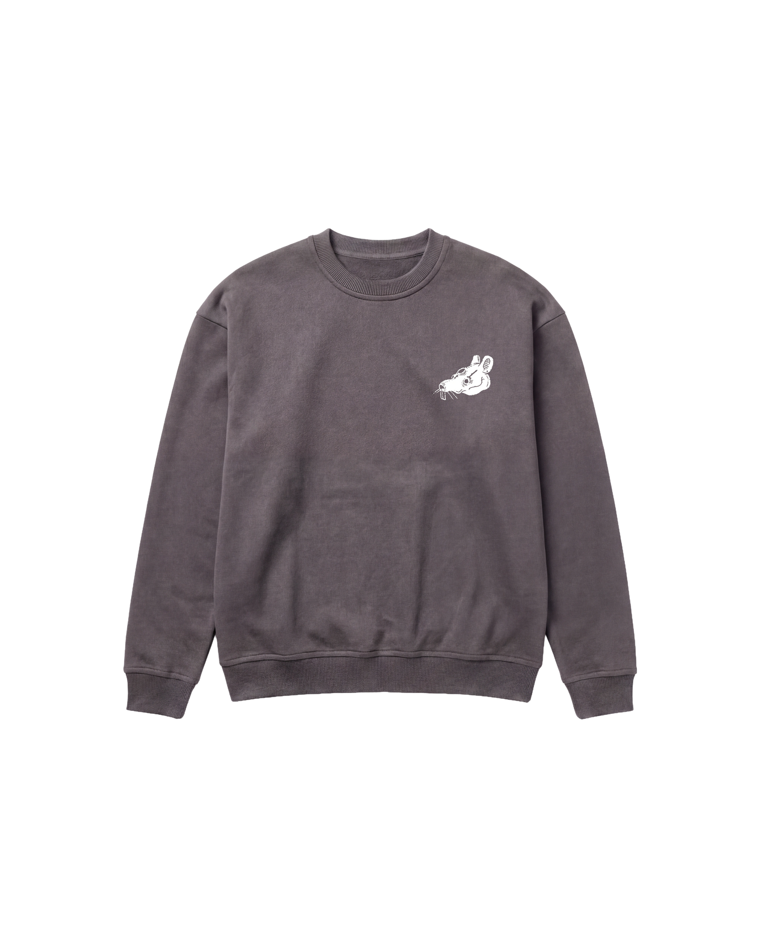 Skull Rabbit Sweatshirt 410 Gris Oscuro Cubica