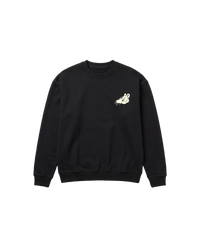 Skull Rabbit Sweatshirt 410 Negro Cubica
