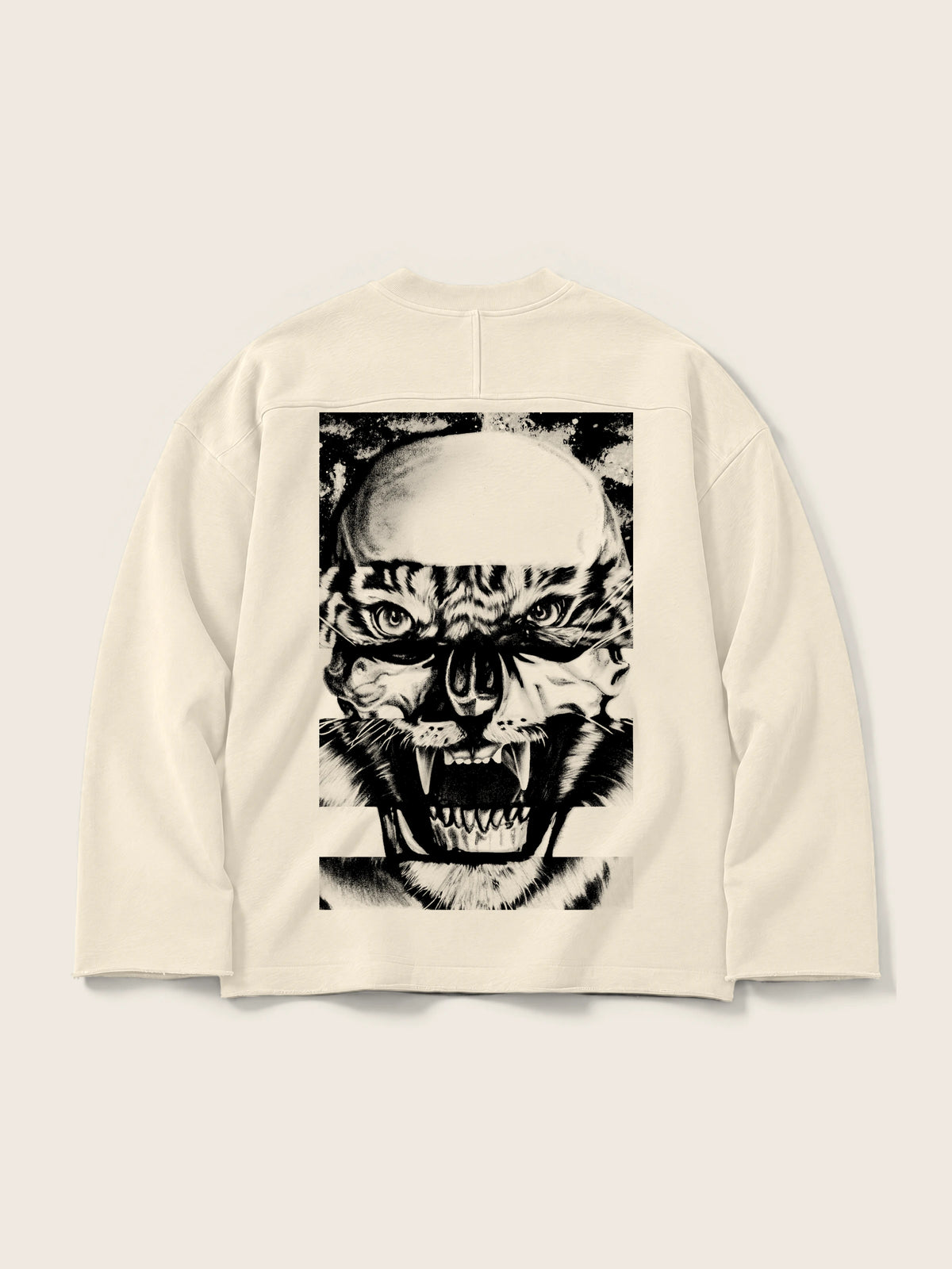 Skull Tiger · Buso Cuello Redondo 410g Crudo — Imagen del producto 1