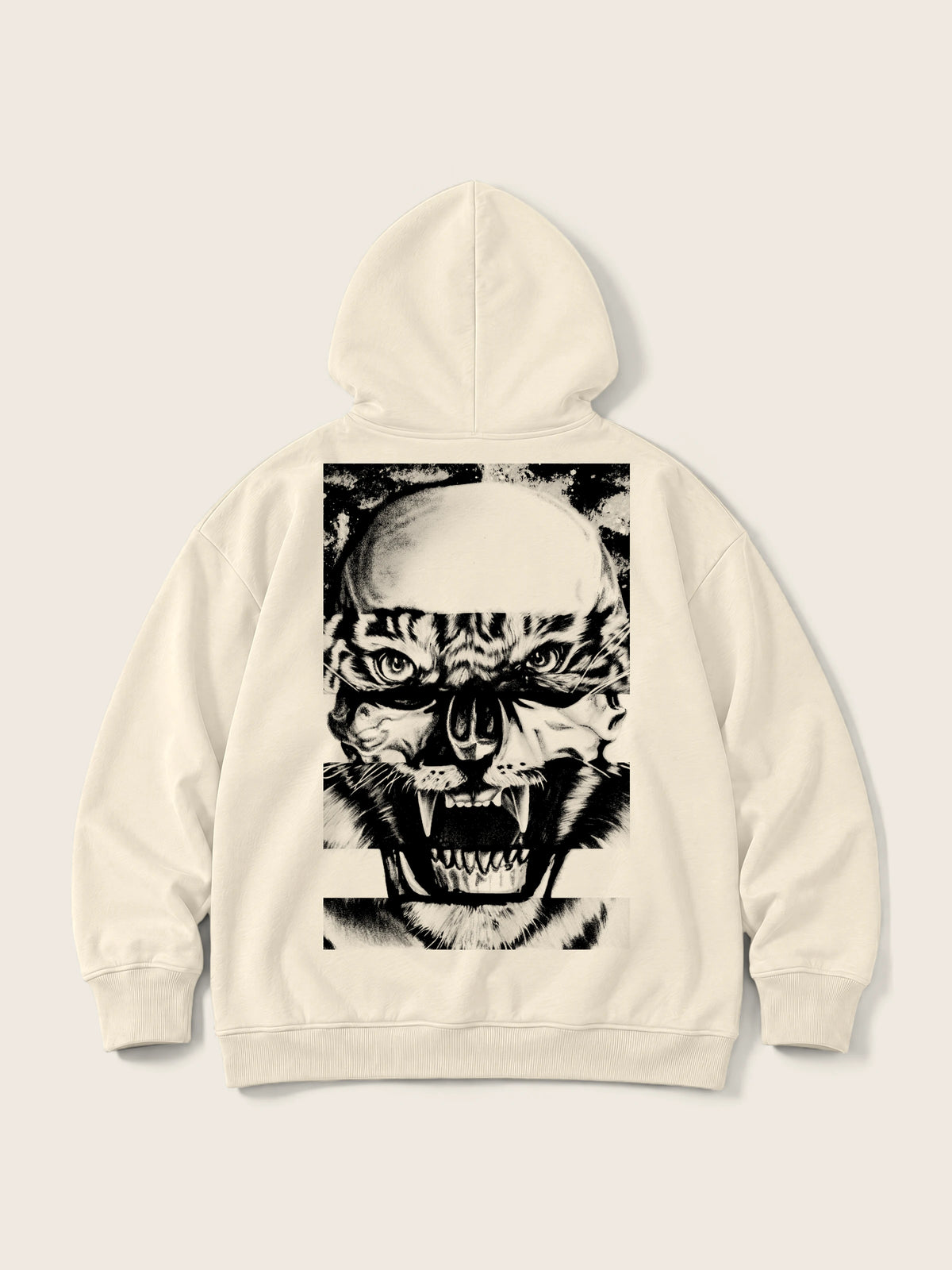 Skull Tiger · Hoodie 410g — Imagen del producto 3