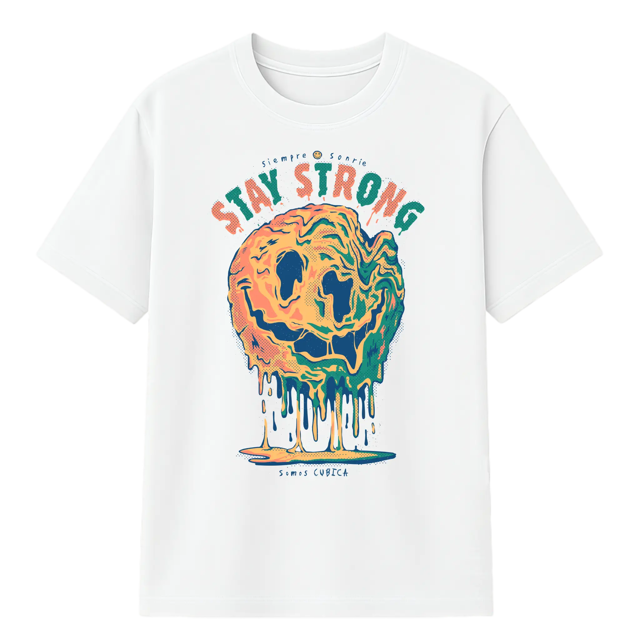 Camiseta Cubica Stay Strong F