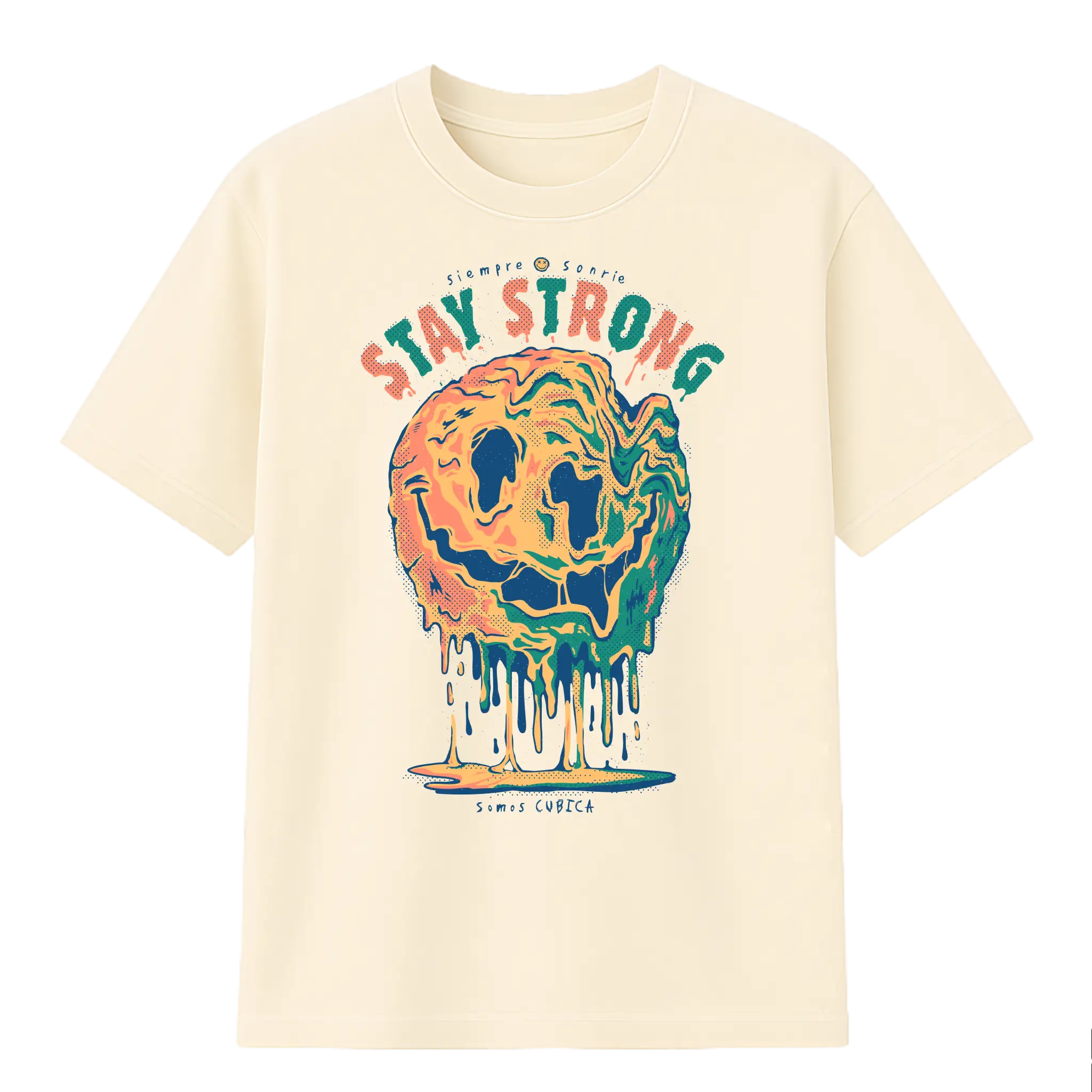 Camiseta Cubica Stay Strong F
