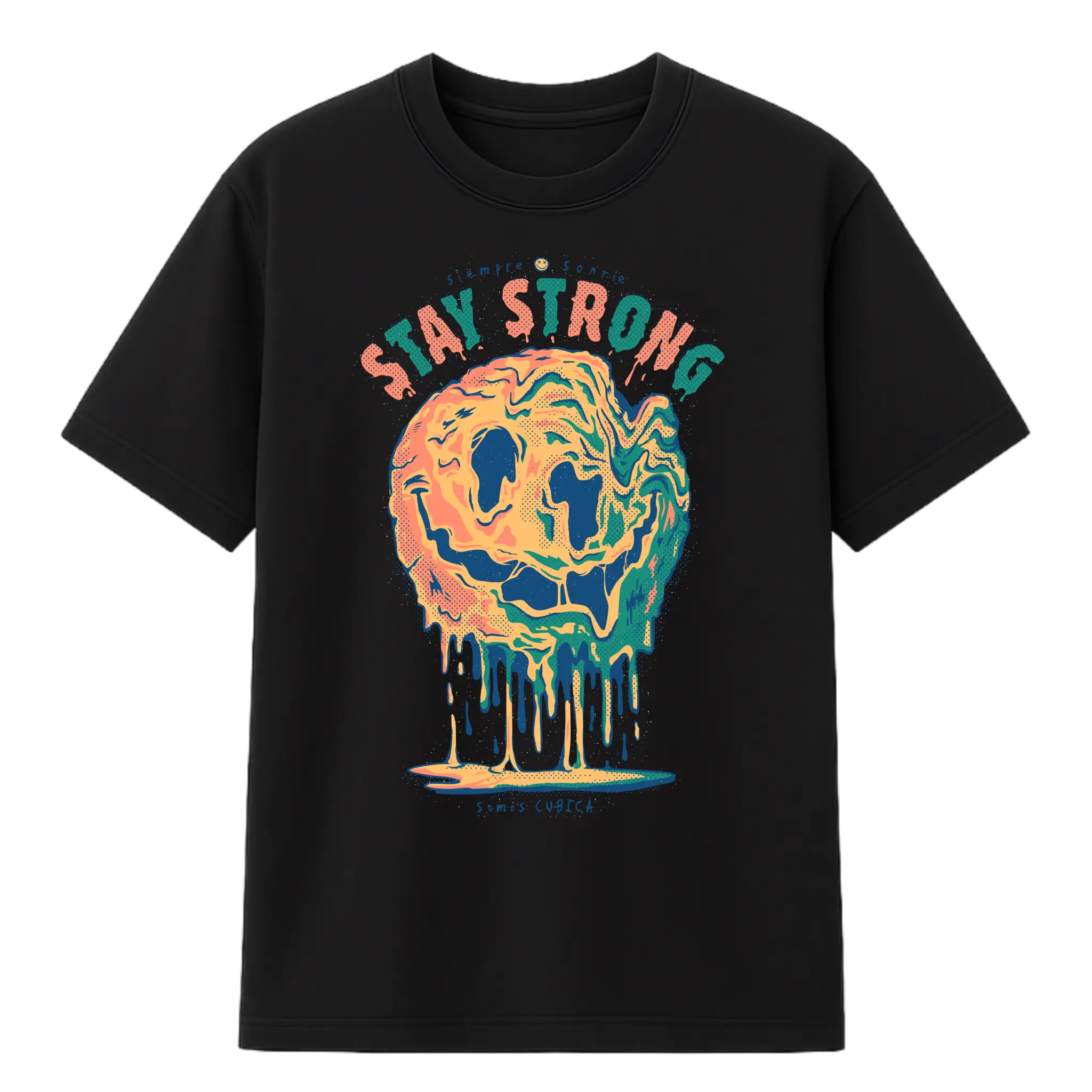Camiseta Cubica Stay Strong F