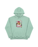 Surfer Beat Hoodie 410 Verde Menta Cubica