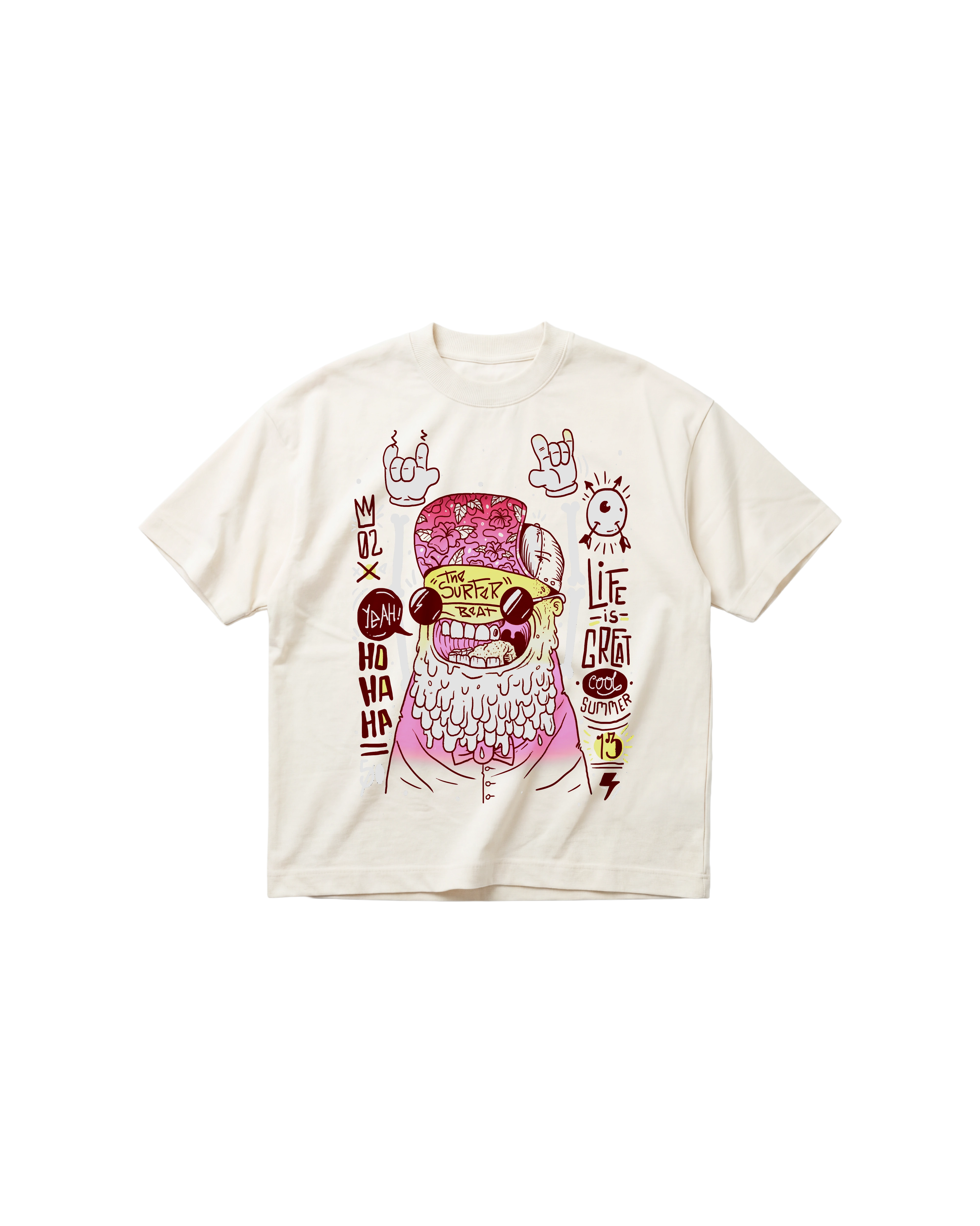 Surfer Beat Semi Oversize 310 Marfil Cubica