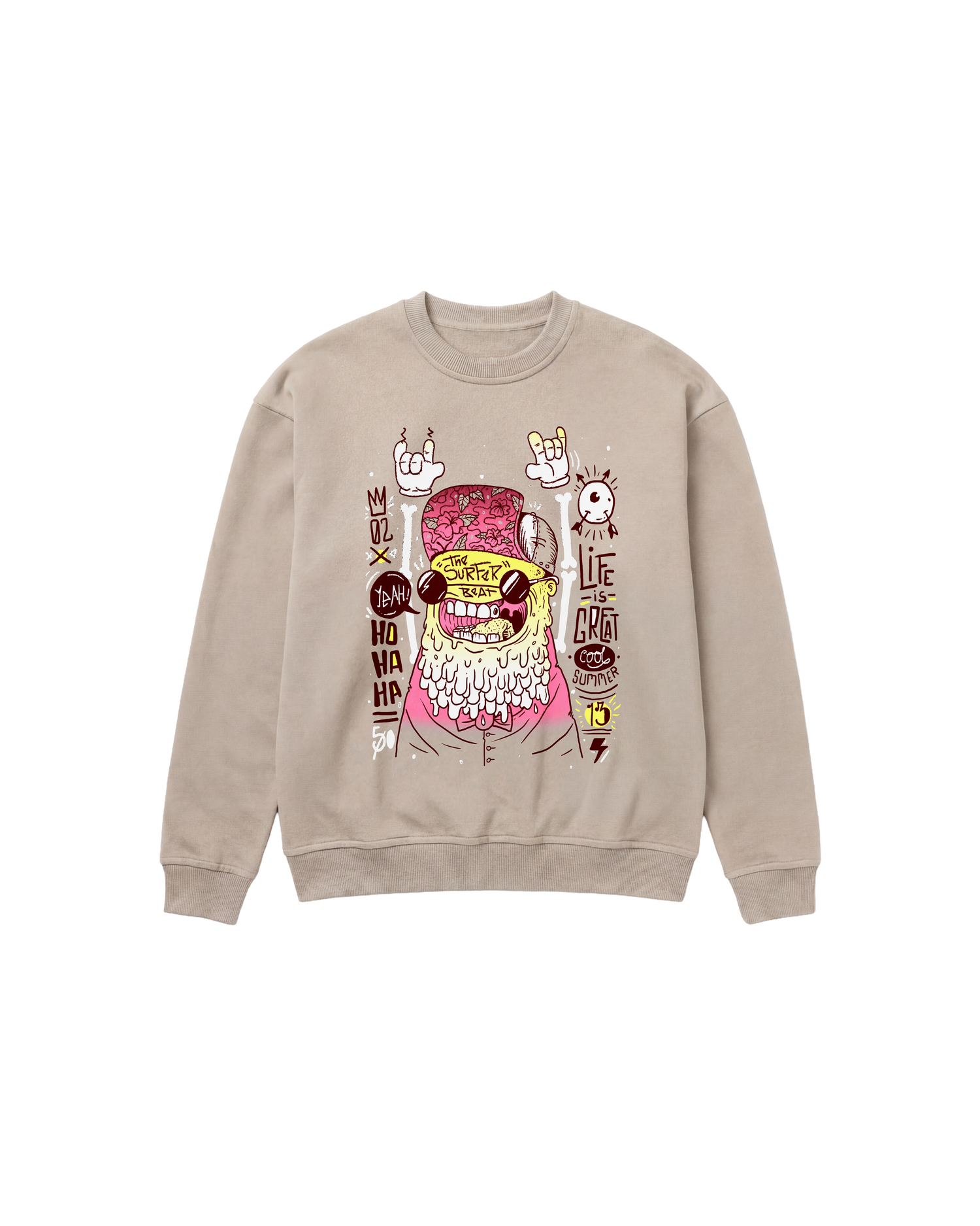 Surfer Beat Sweatshirt 410 Arena Cubica