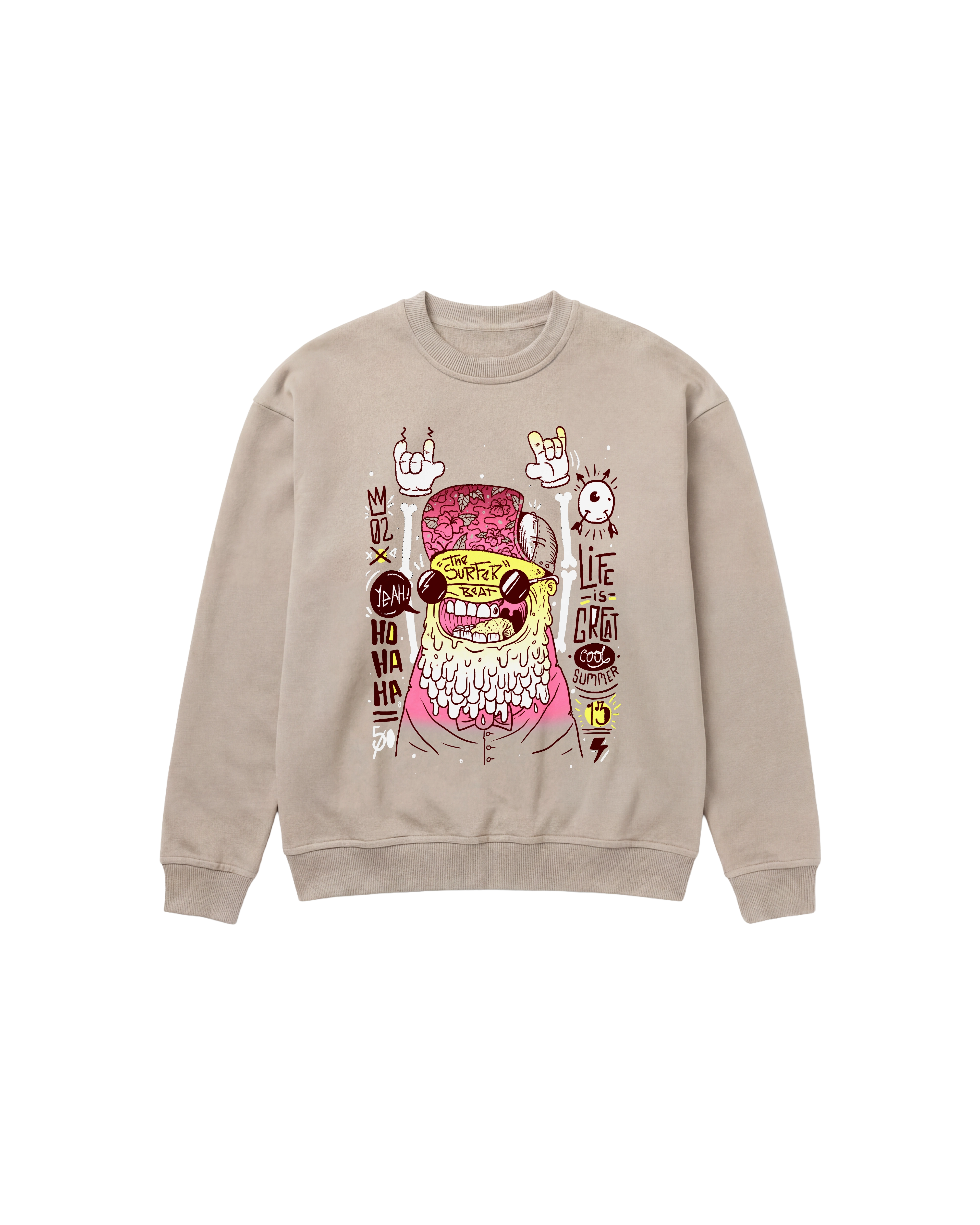 Surfer Beat Sweatshirt 410 Arena Cubica