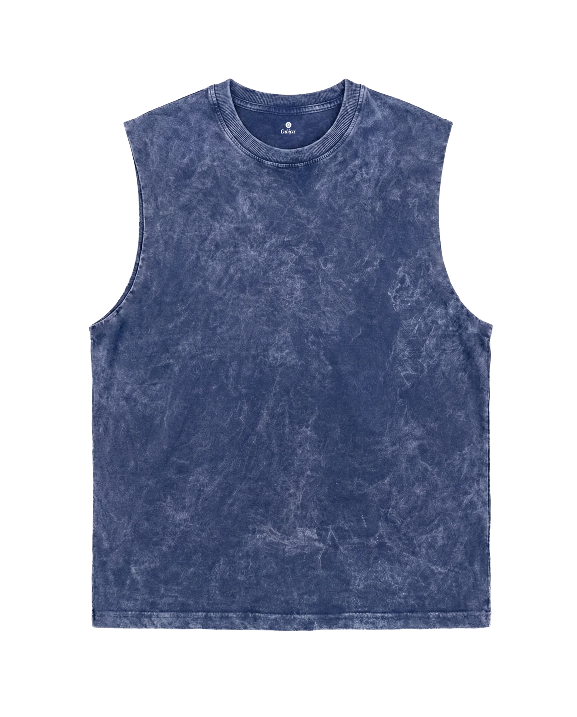 Tank Acid Wash Azul