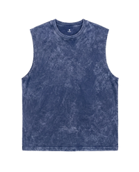 Tank Acid Wash Azul