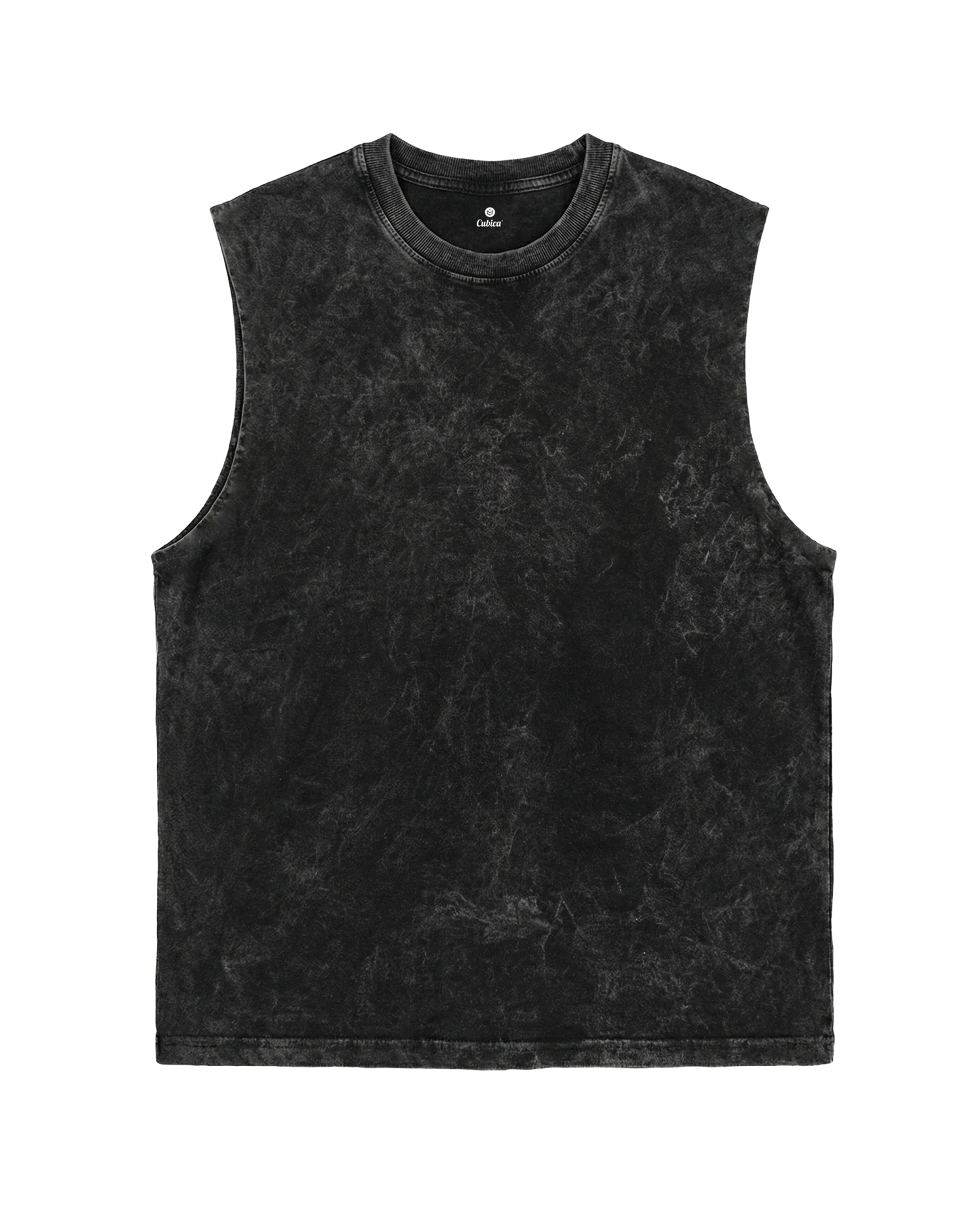 Tank Acid Wash Negro