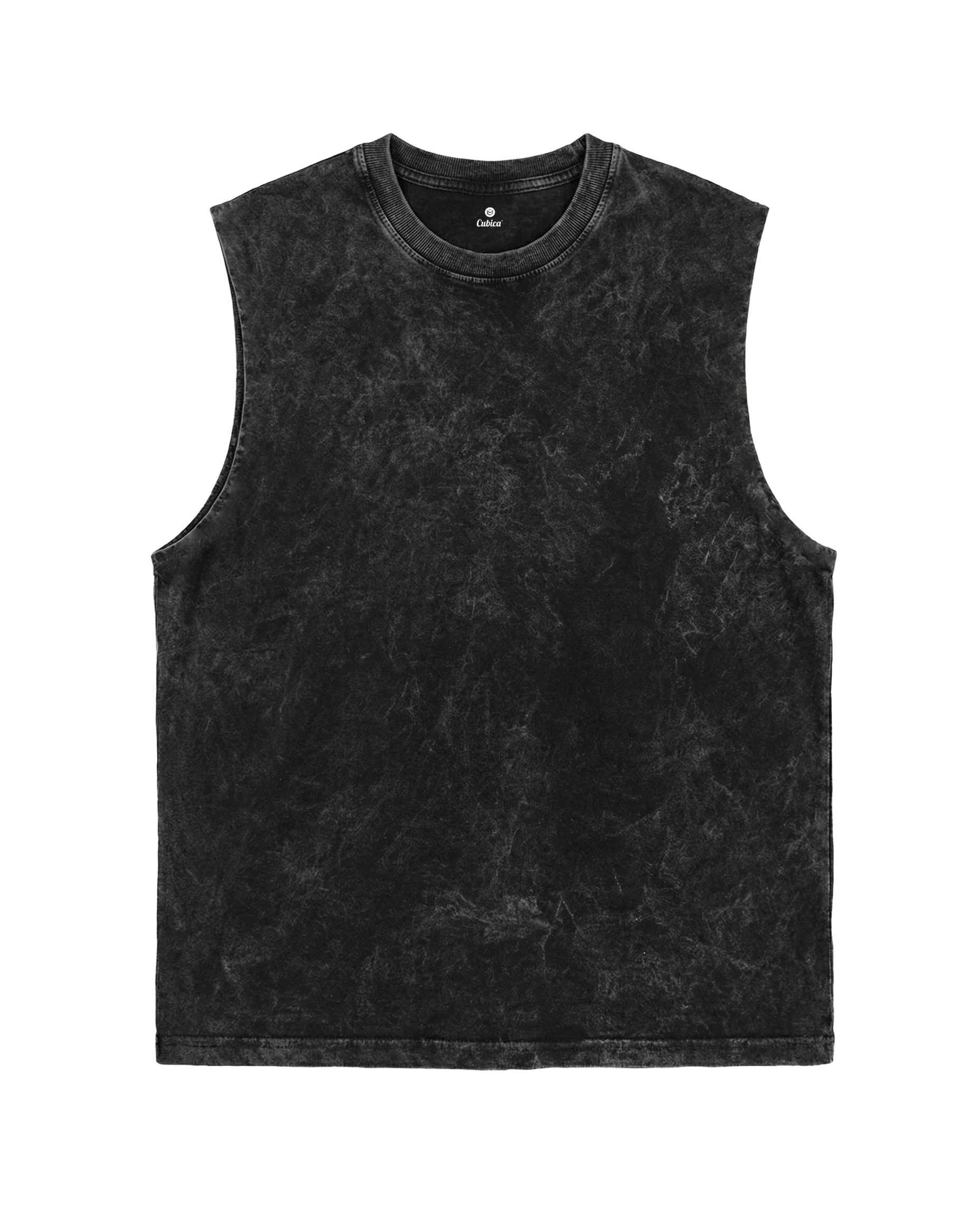 Tank Acid Wash Negro