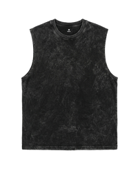 Tank Acid Wash Negro