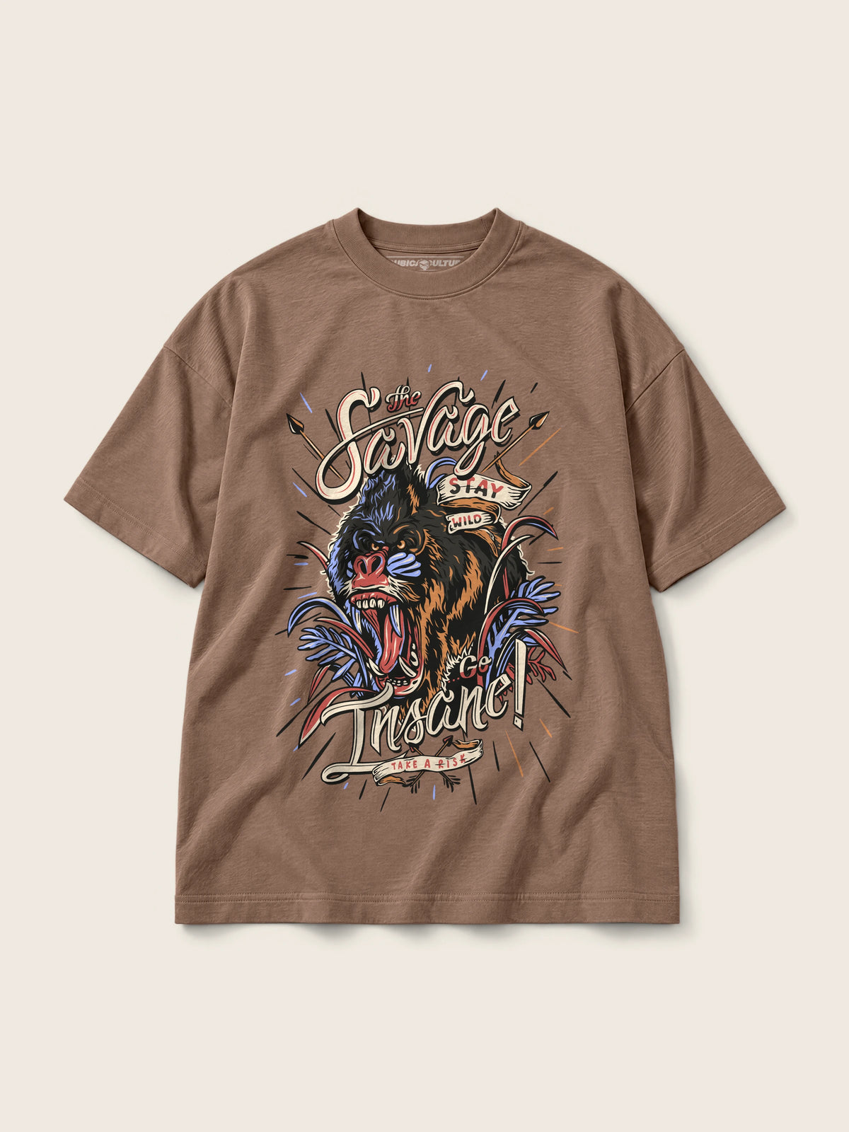The Savage · Camiseta Semi Oversize 310g — Imagen del producto 5