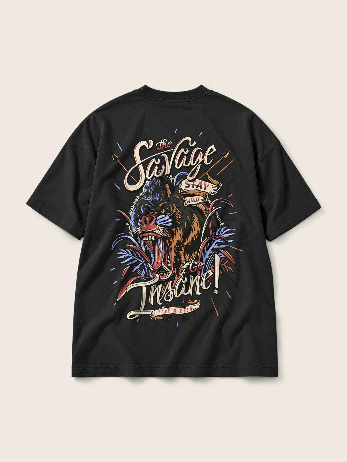 The Savage · Camiseta Semi Oversize 310g — Imagen del producto 3