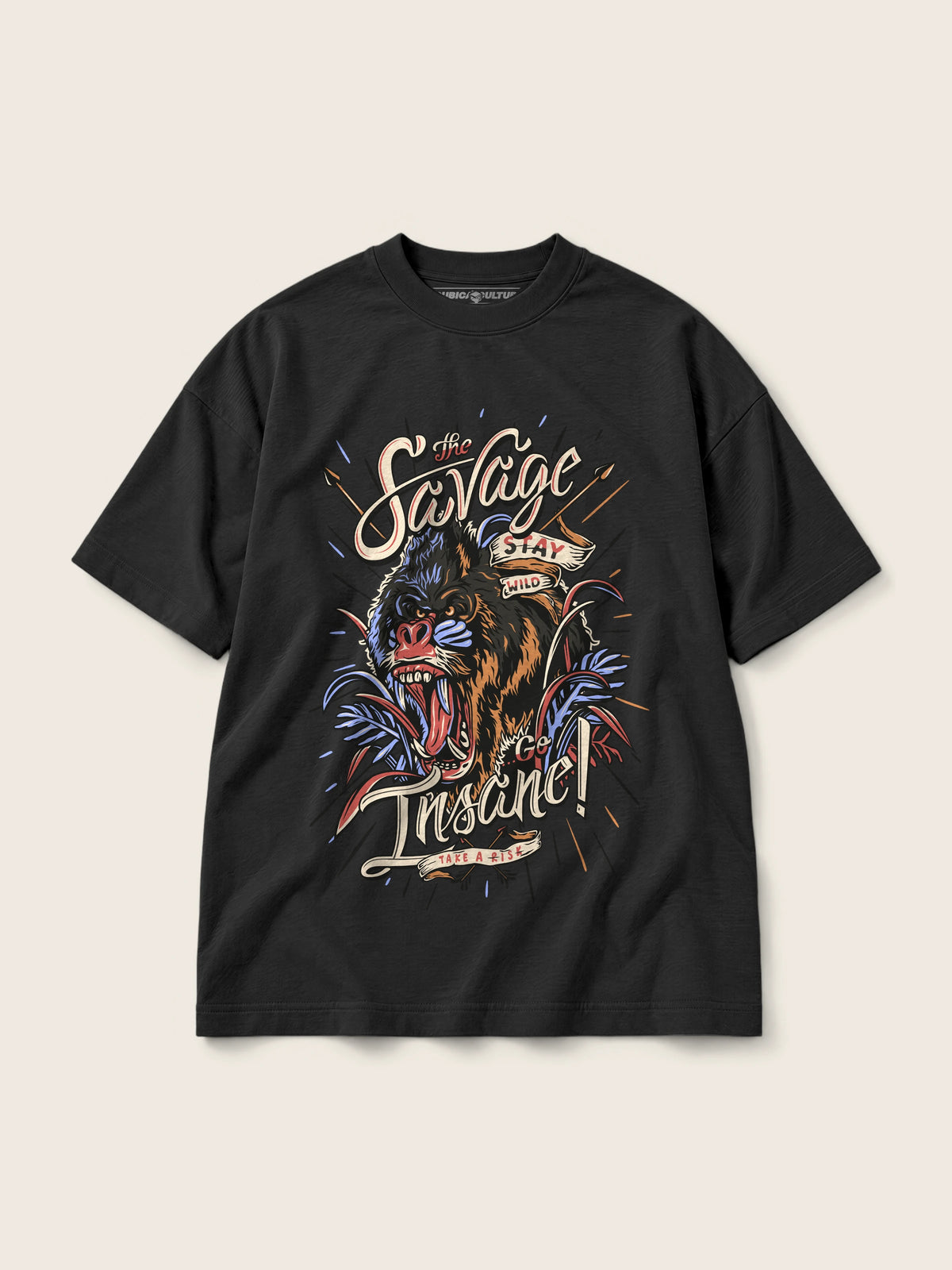 The Savage · Camiseta Semi Oversize 310g — Imagen del producto 1