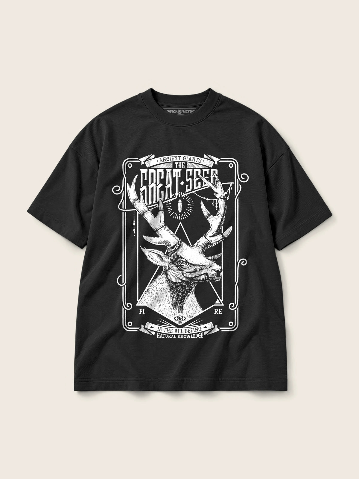 The Seer · Camiseta Semi Oversize 310g — Imagen del producto 1