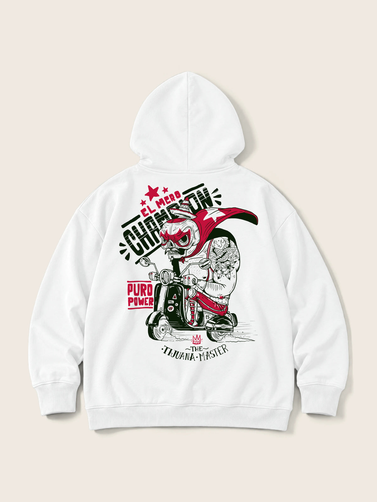 The Tijuana Master · Hoodie 410g — Imagen del producto 1