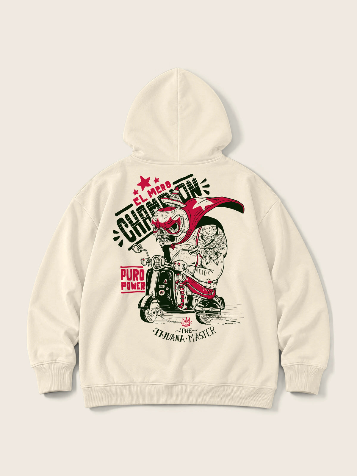 The Tijuana Master · Hoodie 410g — Imagen del producto 3