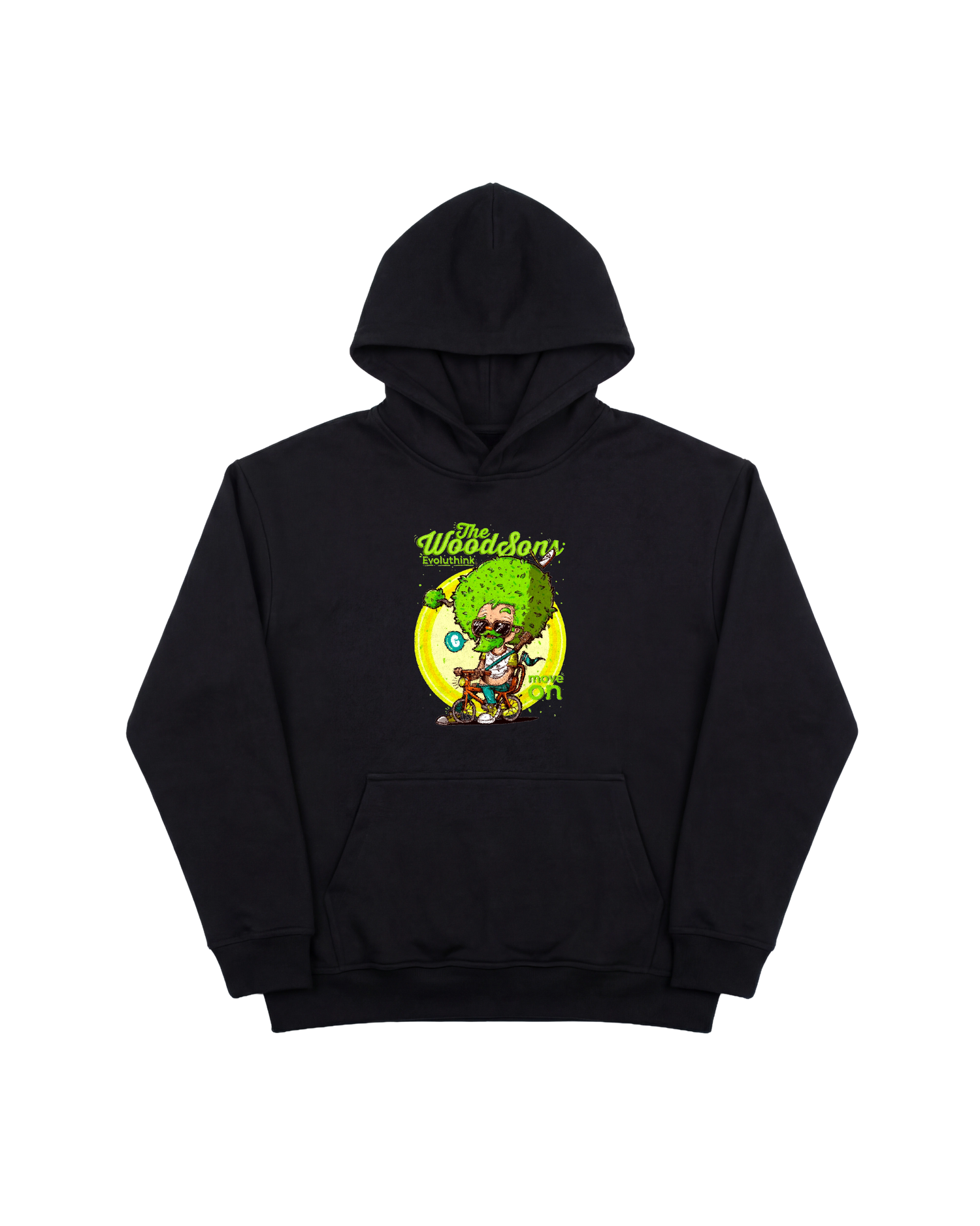The Woodson Hoodie 410 Negro Cubica