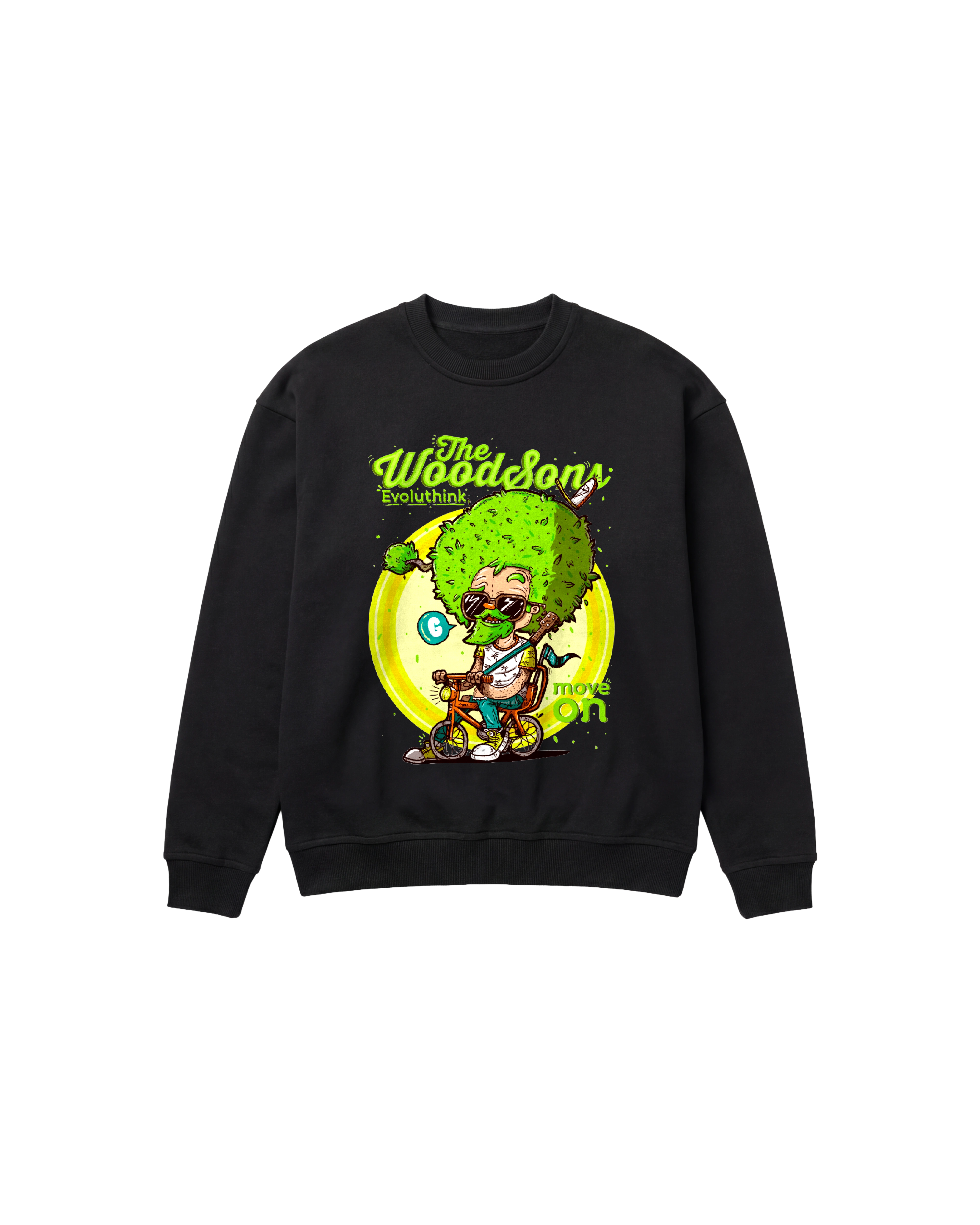 The Woodson Sweatshirt 410 Negro Cubica