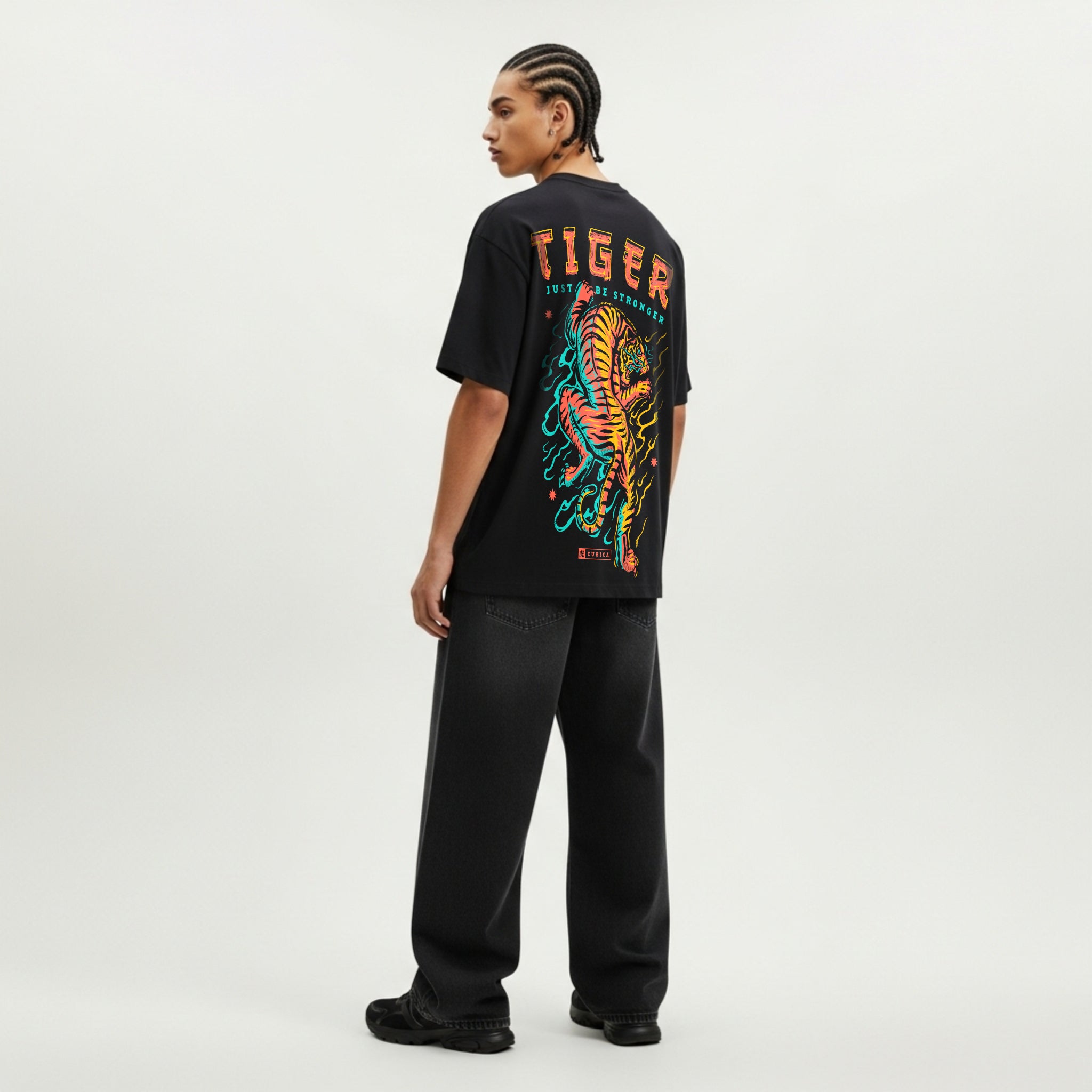 Camiseta Cubica Just Be Stronger (TIGER)