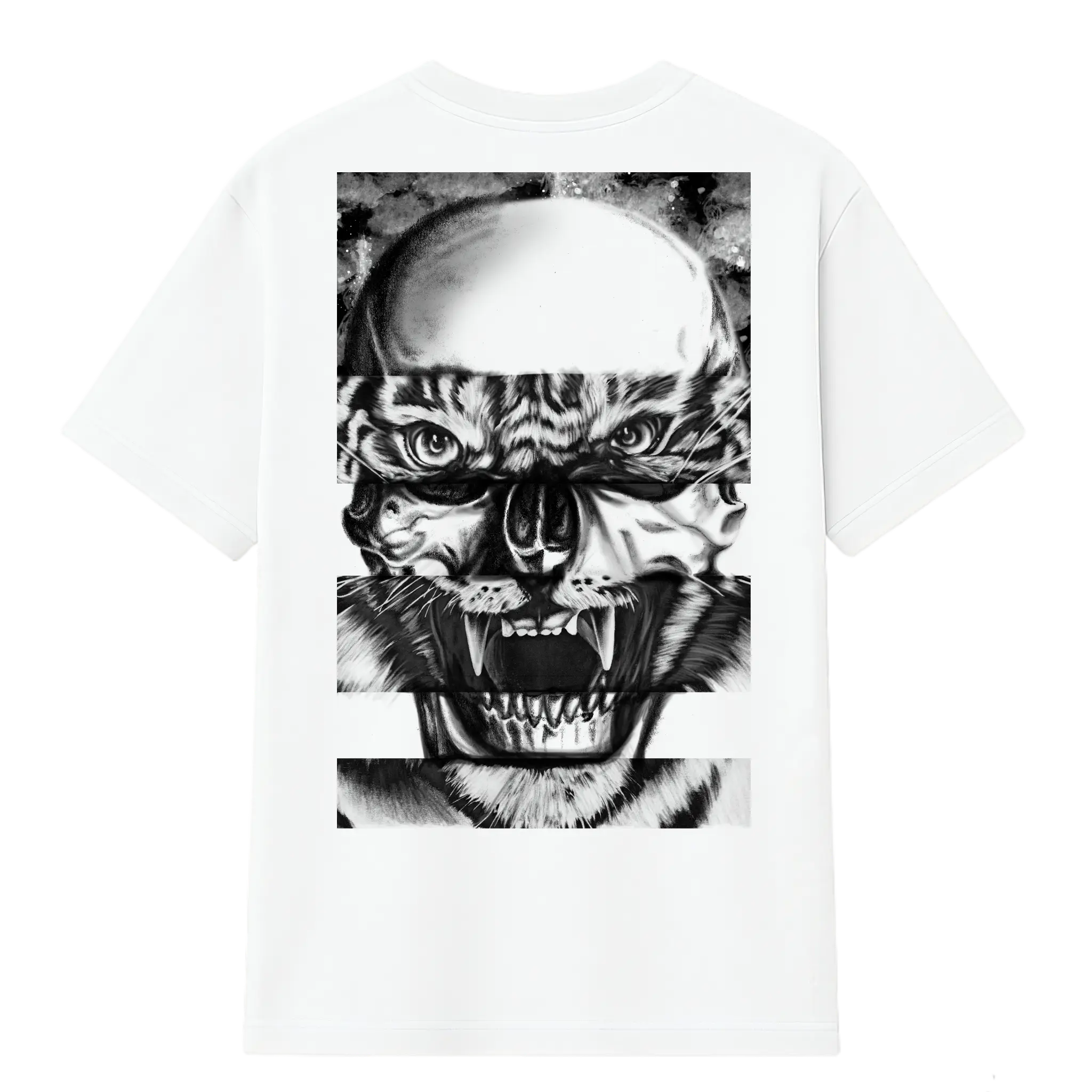 Camiseta Cubica Tiger Skull Unconventional PB