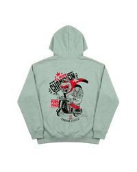 Tijuana Master Hoodie 410 Verde Menta Cubica
