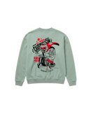 Tijuana Master Sweatshirt 410 Verde Menta Cubica