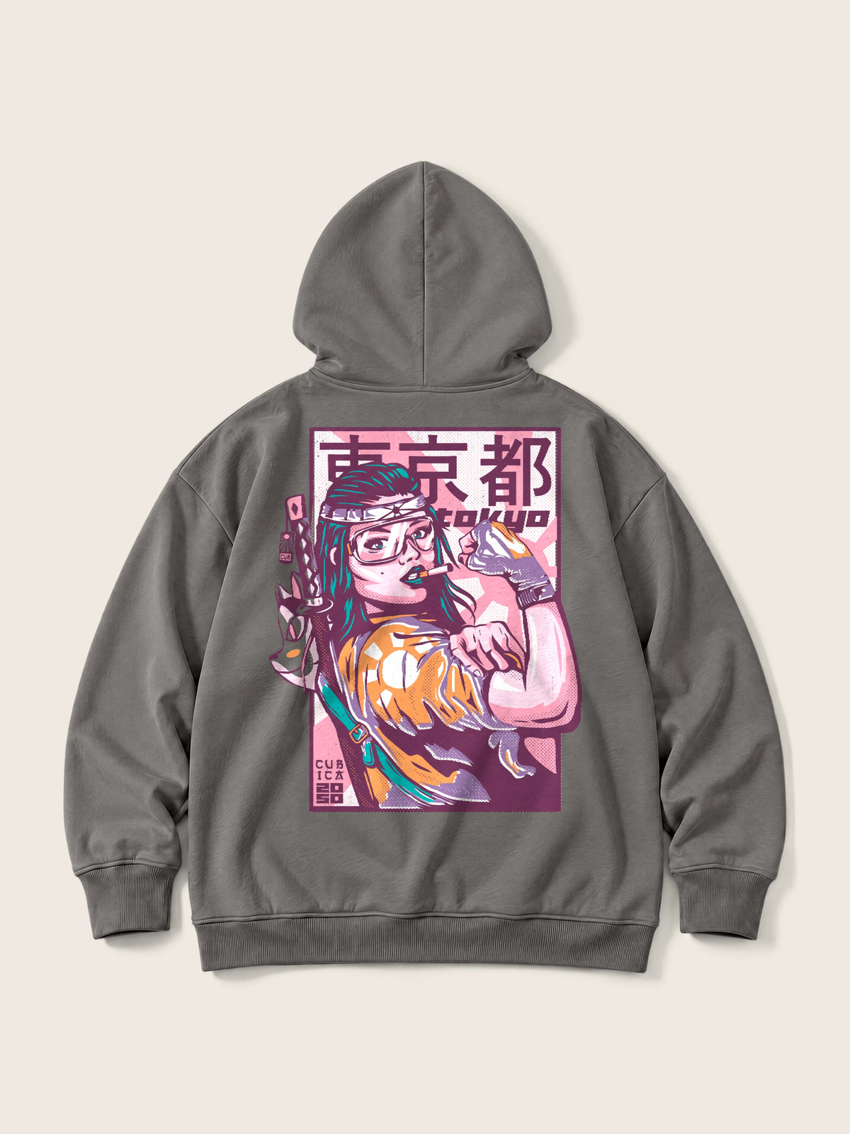 Tokyo 2050 · Hoodie 410g — Imagen del producto 1