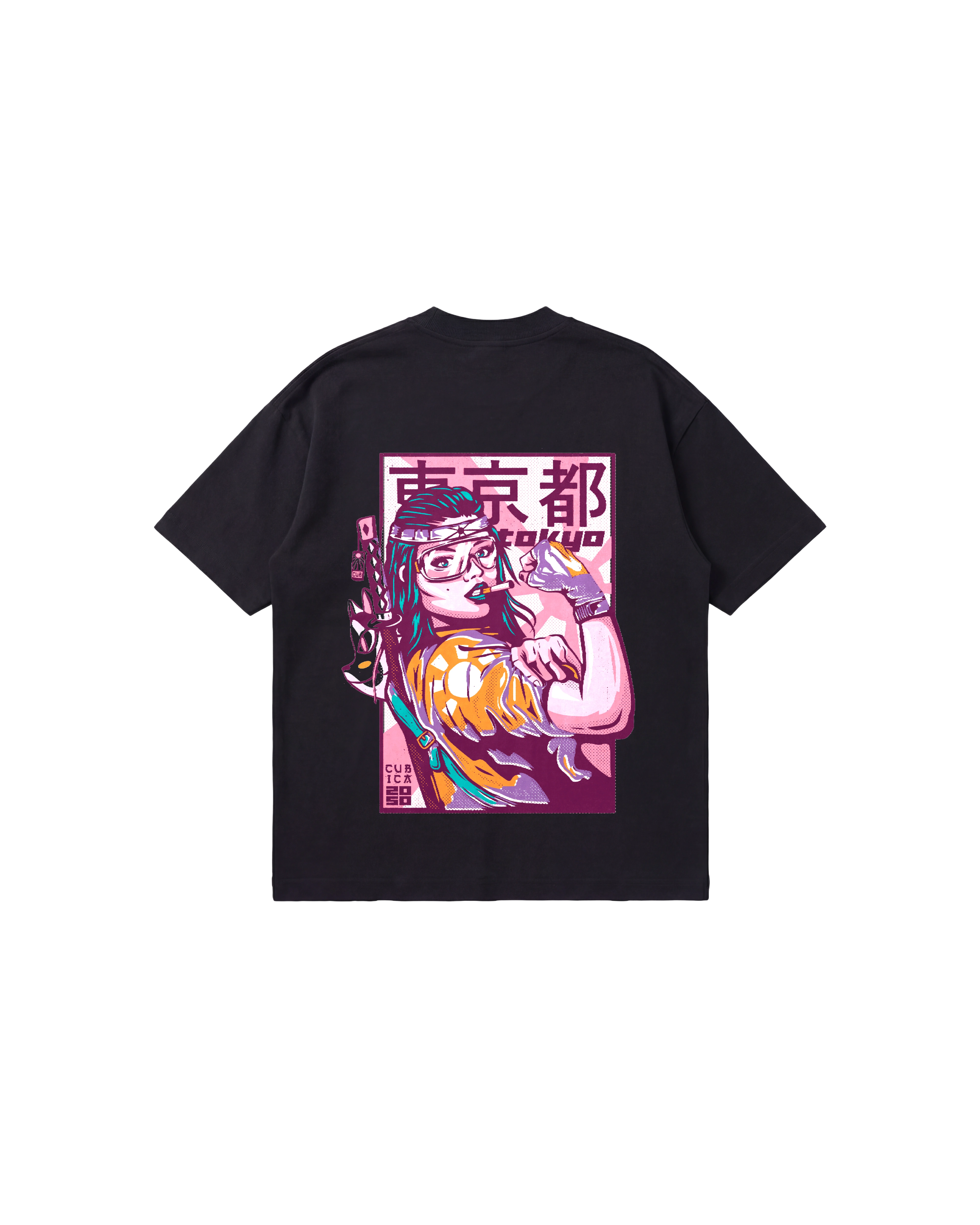 Tokyo 2050 Semi Oversize 250 Negro Cubica