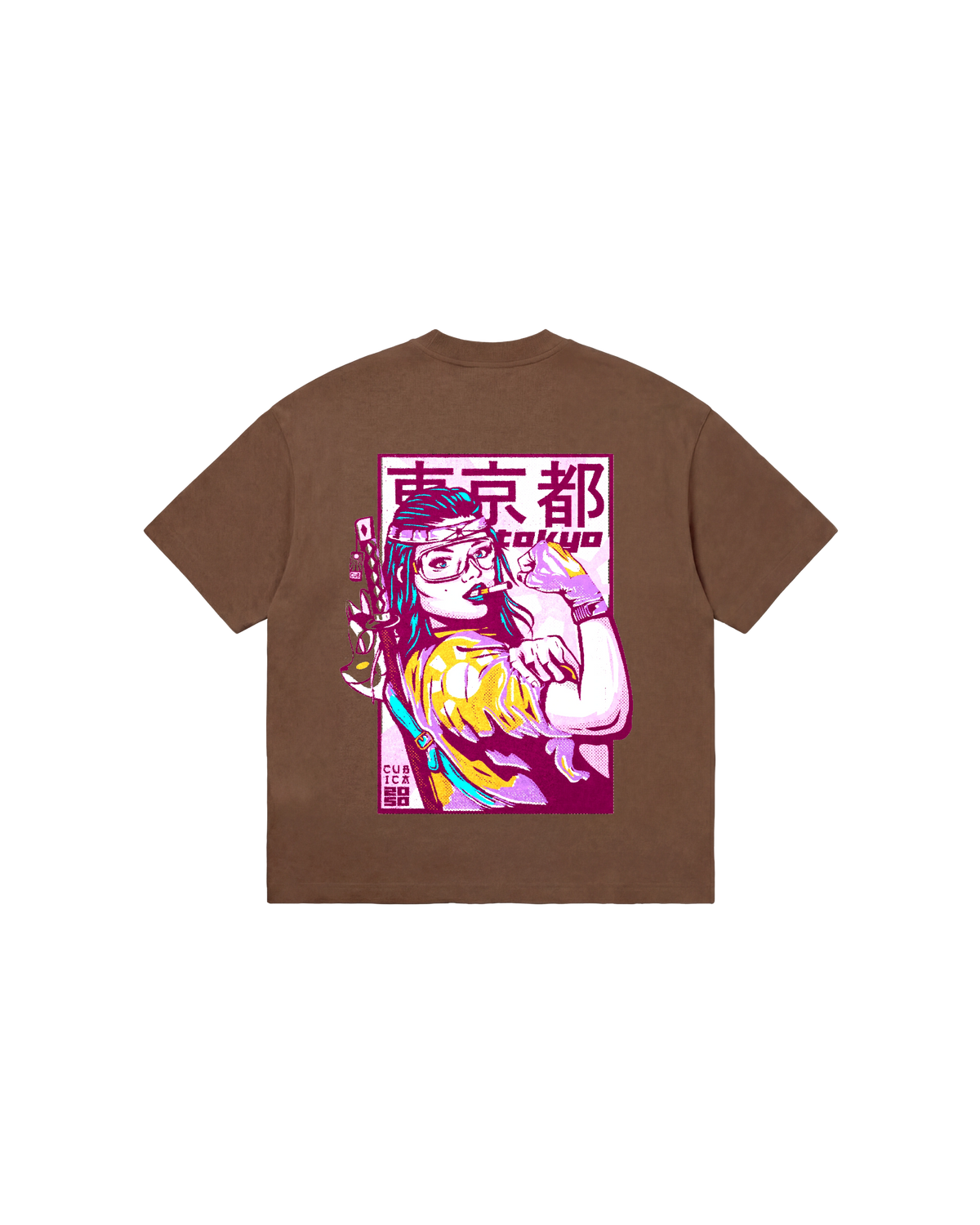 Tokyo 2050 Semi Oversize 310 Chocolate Cubica