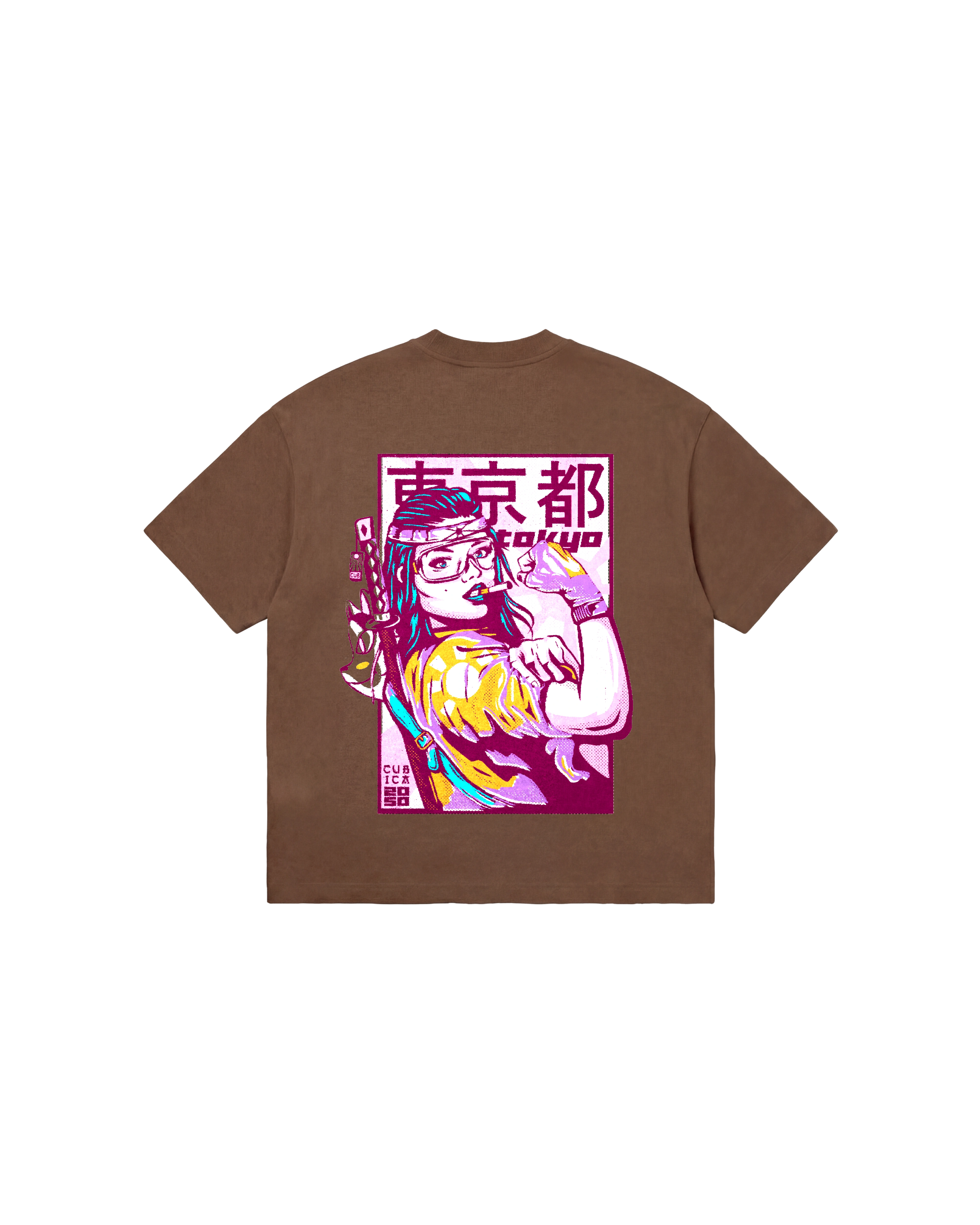 Tokyo 2050 Semi Oversize 310 Chocolate Cubica