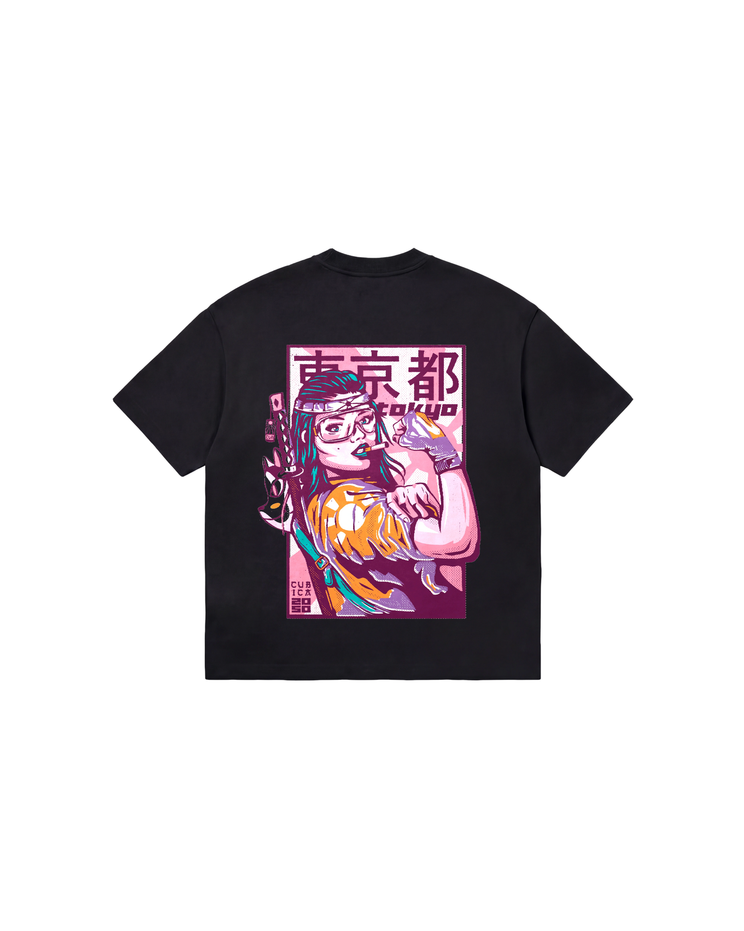 Tokyo 2050 Semi Oversize 310 Negro Cubica
