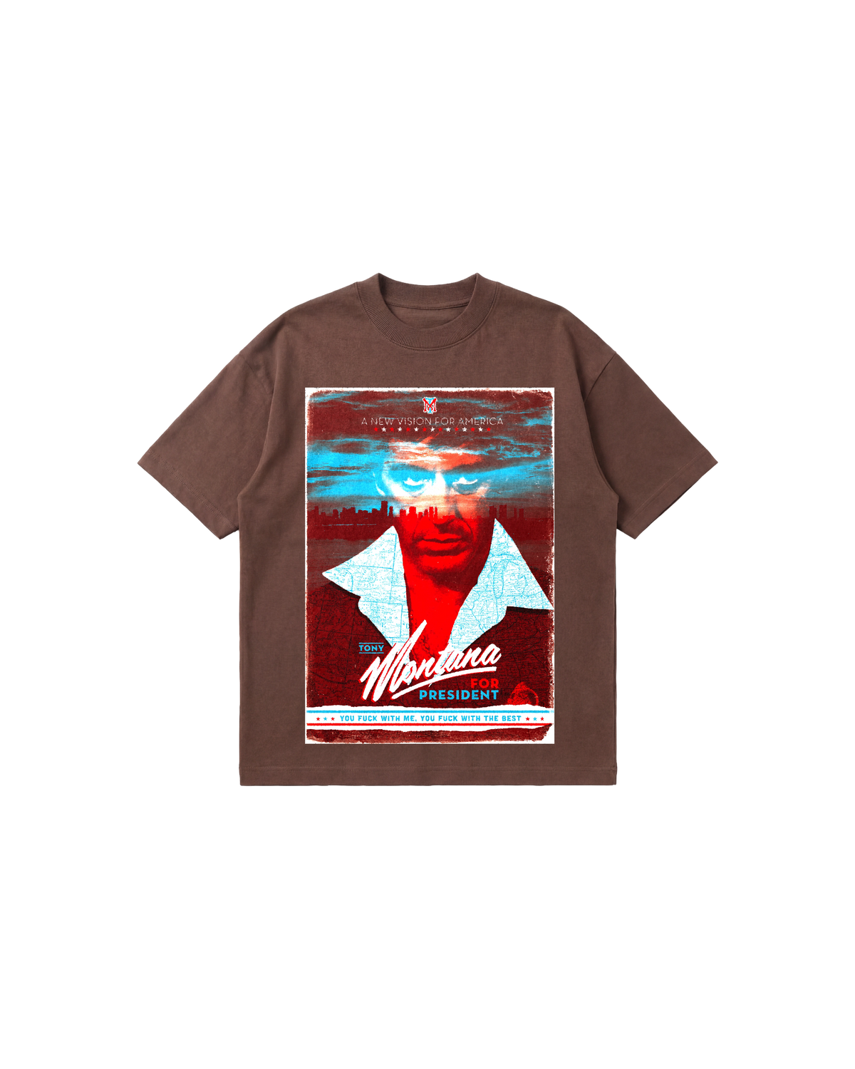 Tony Montana Semi Oversize 250 Café Toffee Cubica