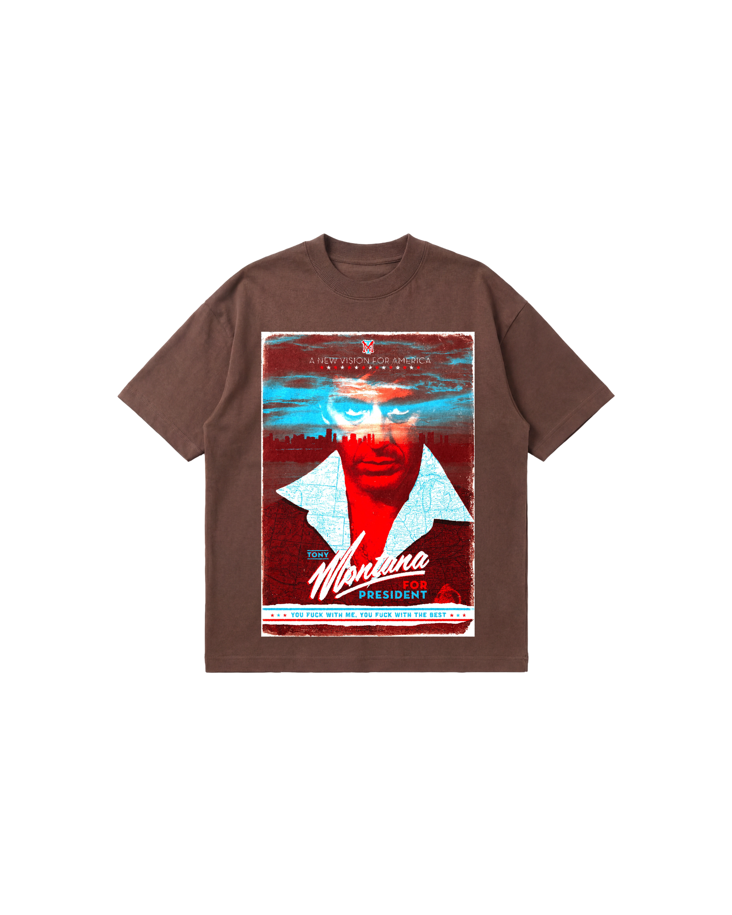 Tony Montana Semi Oversize 250 Café Toffee Cubica