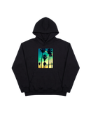 Tropical Dusk Hoodie 410 Negro Cubica