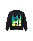 Tropical Dusk Sweatshirt 410 Negro Cubica