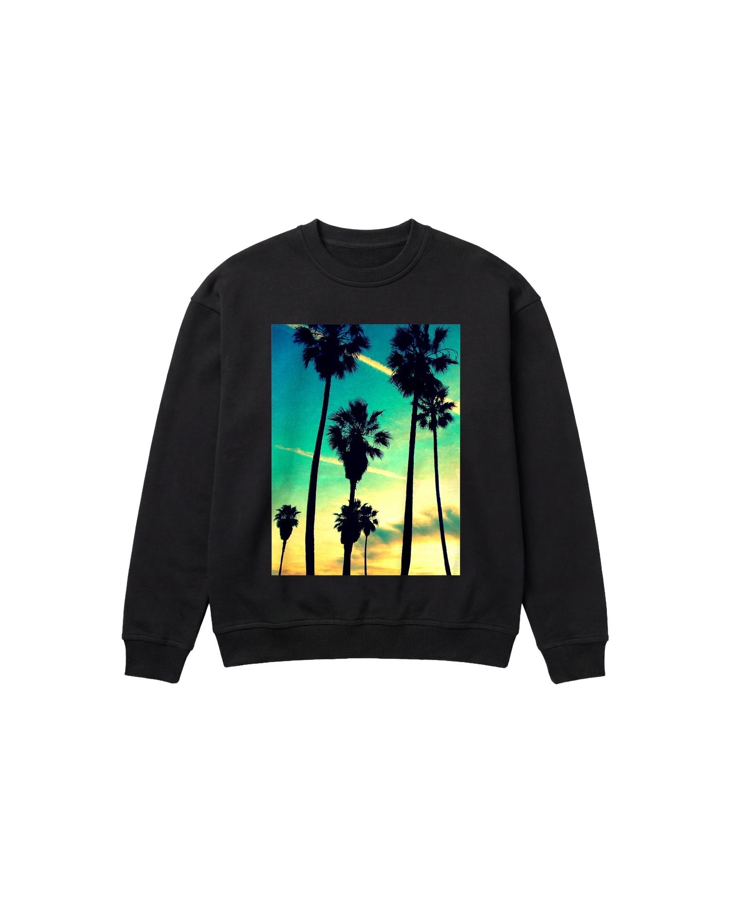 Tropical Dusk Sweatshirt 410 Negro Cubica