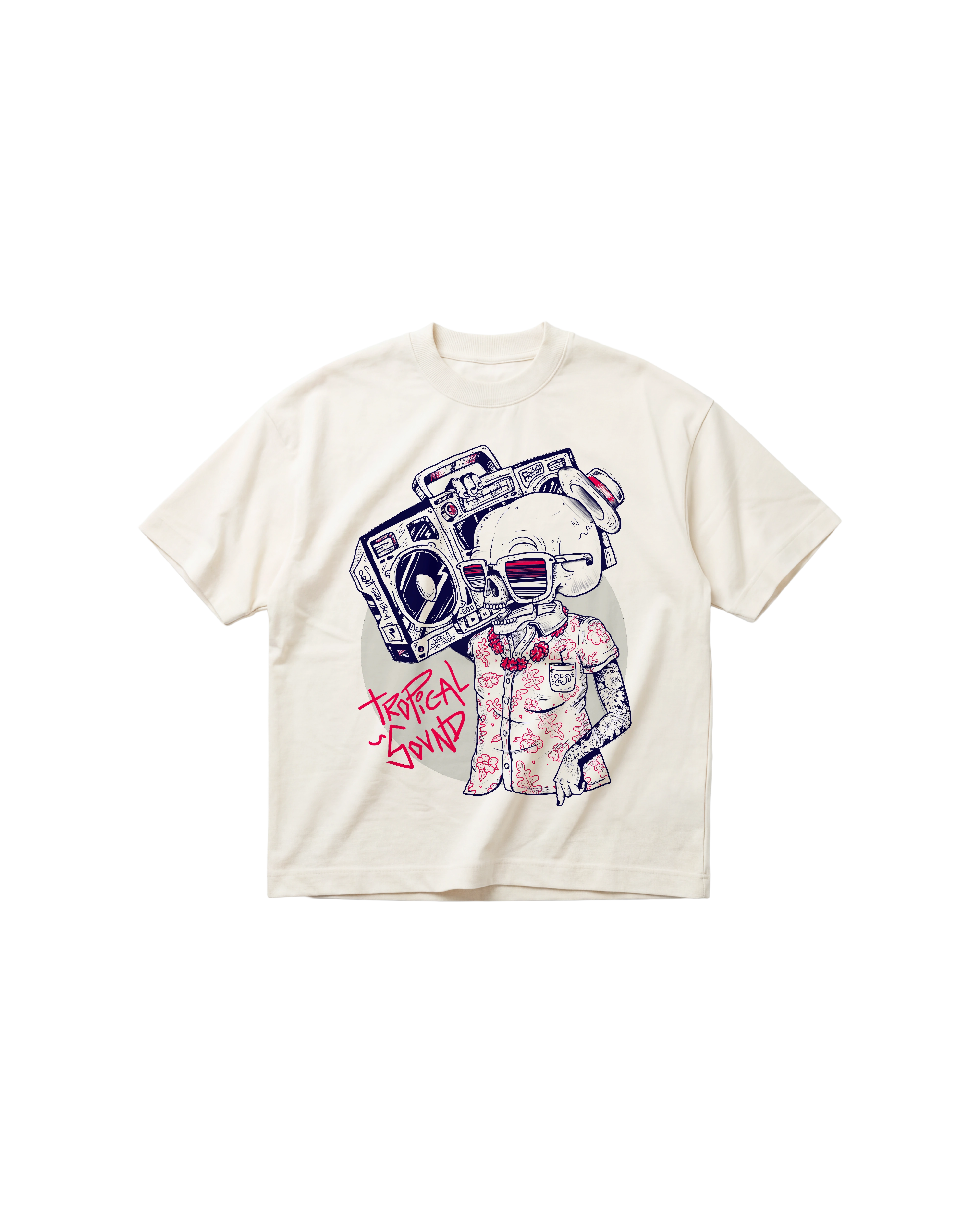 Tropical Sound Semi Oversize 310 Marfil Cubica