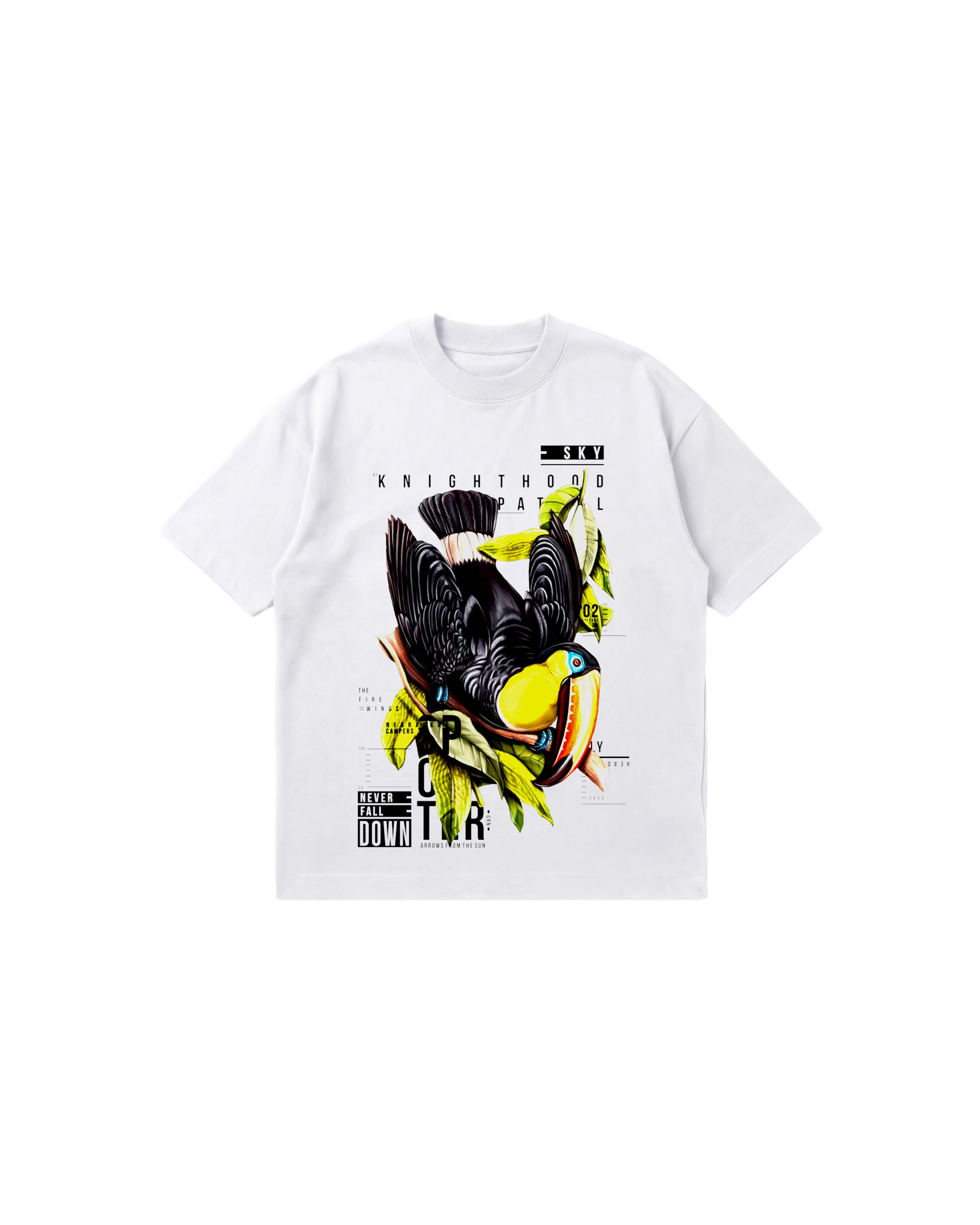 Tucan Tucan Semi Oversize 250 Blanco Cubica