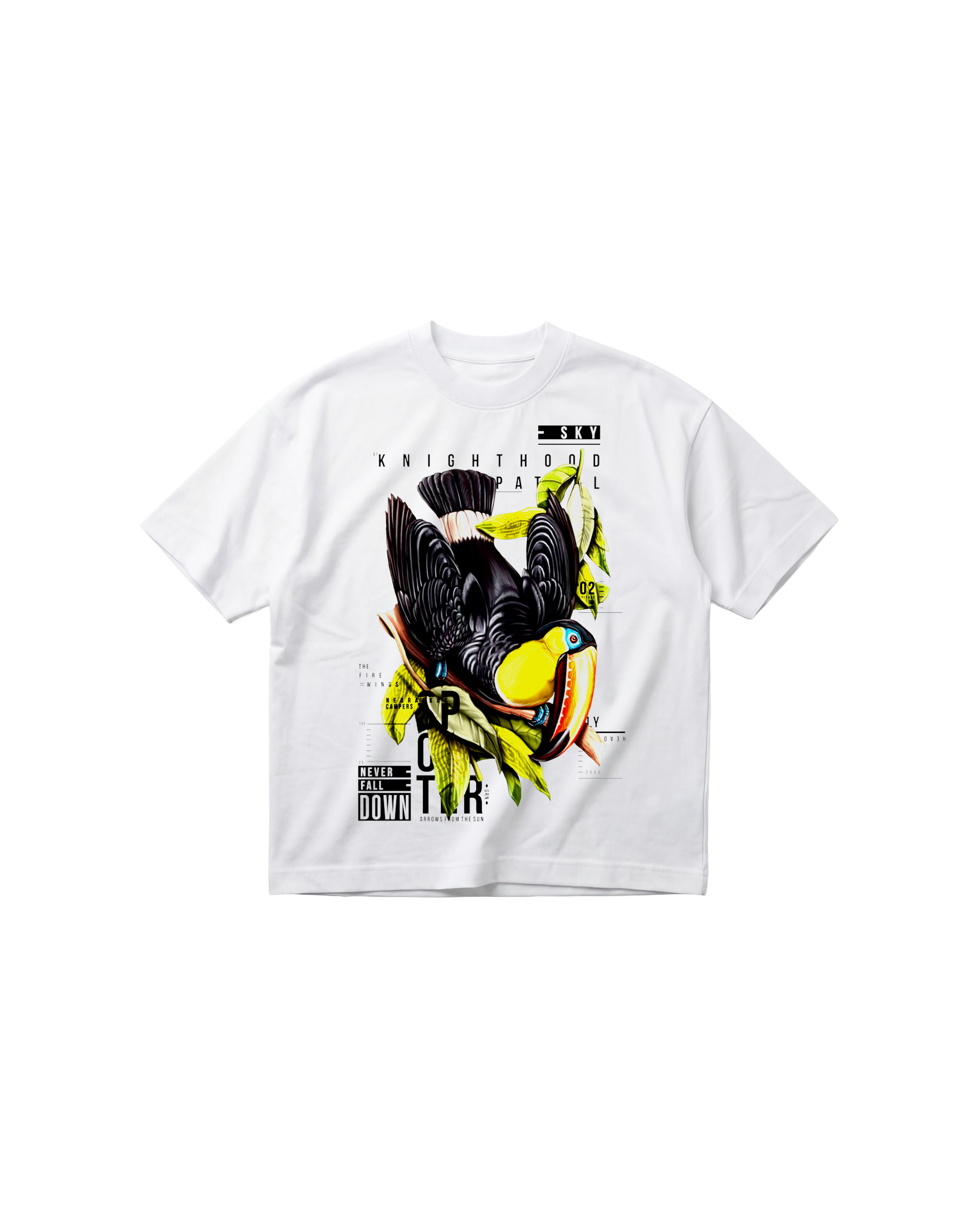 Tucan Tucan Semi Oversize 310 Blanco Cubica