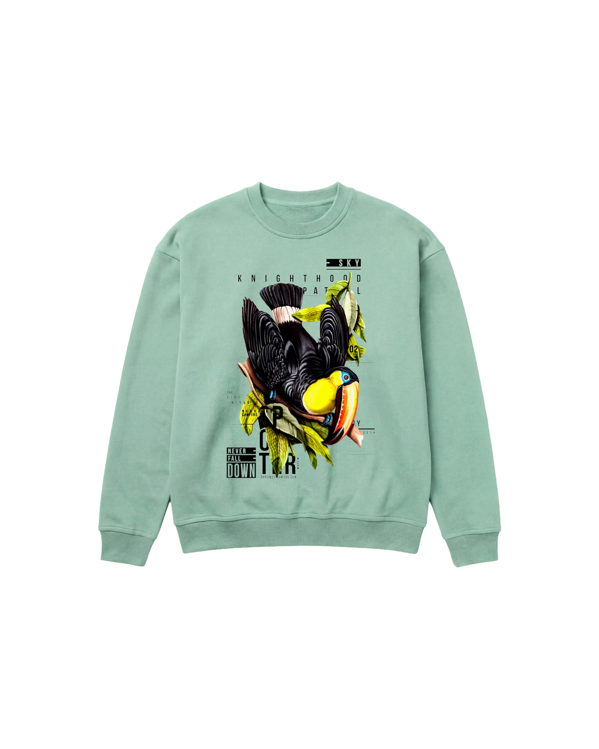Tucan Tucan Sweatshirt 410 Verde Menta Cubica