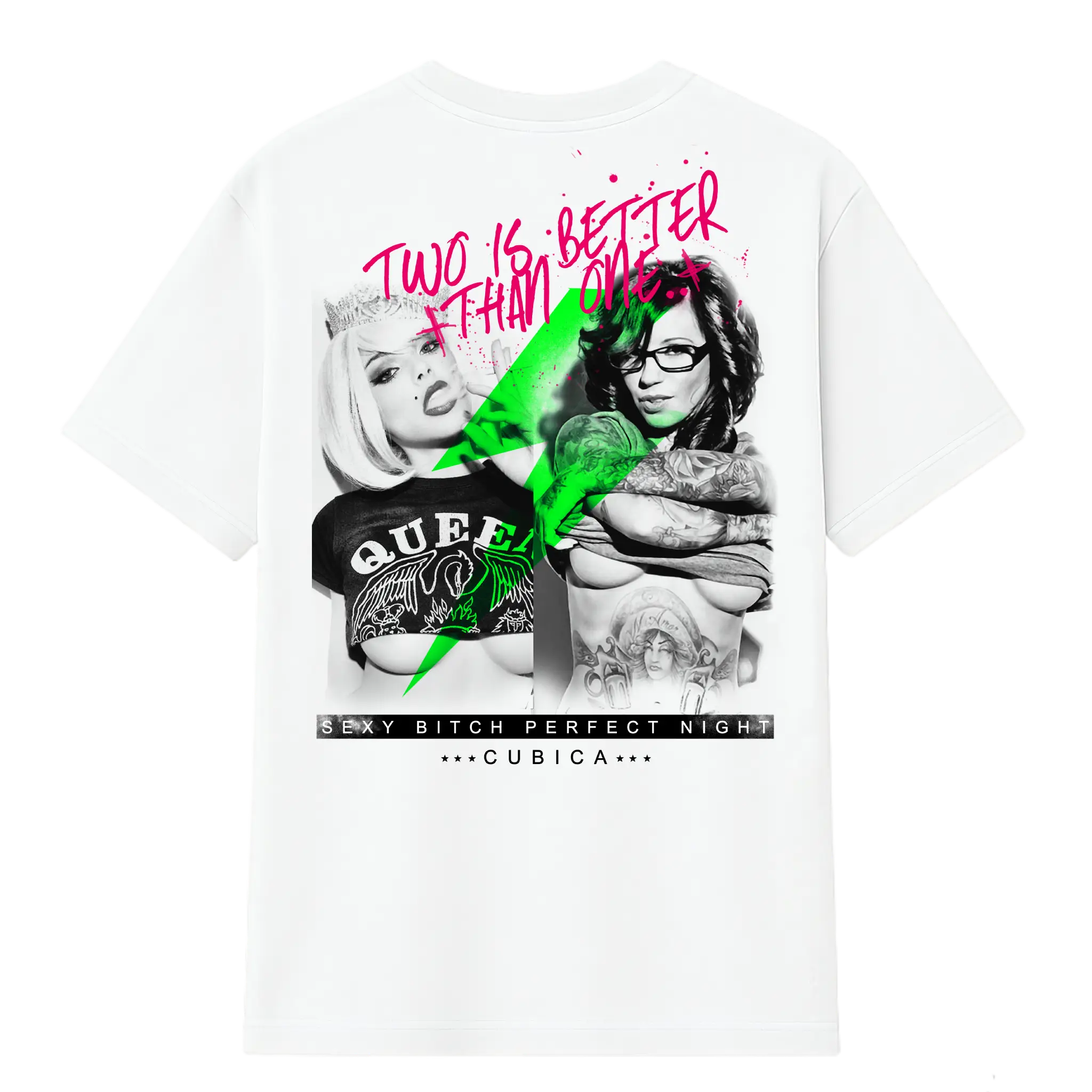 Camiseta Cubica Two Is Better Than One B