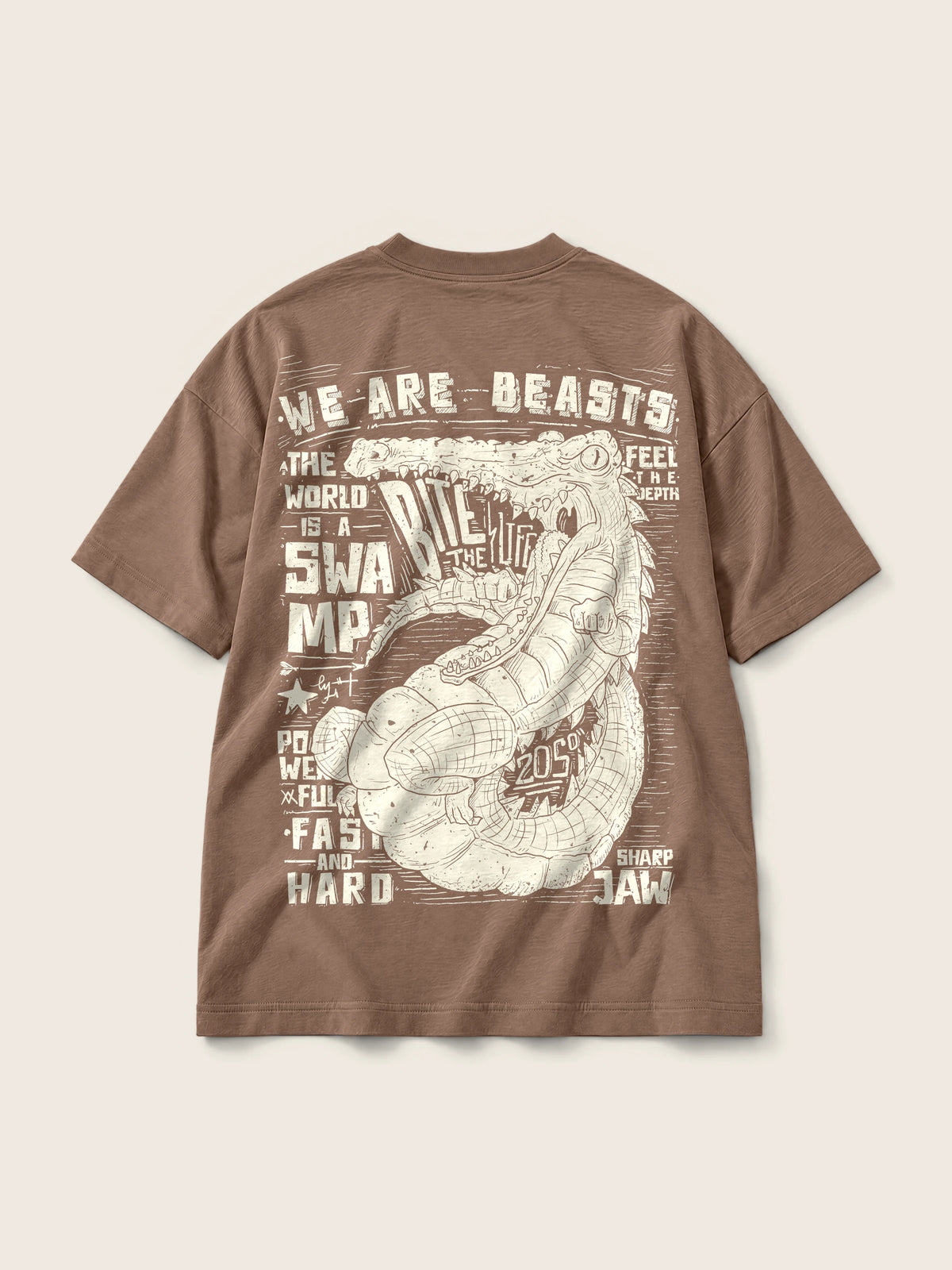We Are Beasts · Camiseta Semi Oversize 310g — Imagen del producto 7