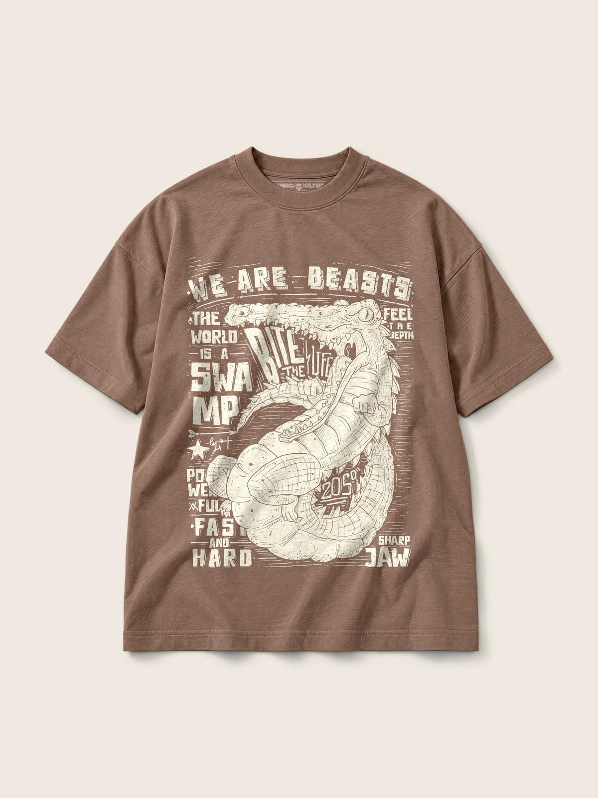 We Are Beasts · Camiseta Semi Oversize 310g — Imagen del producto 5