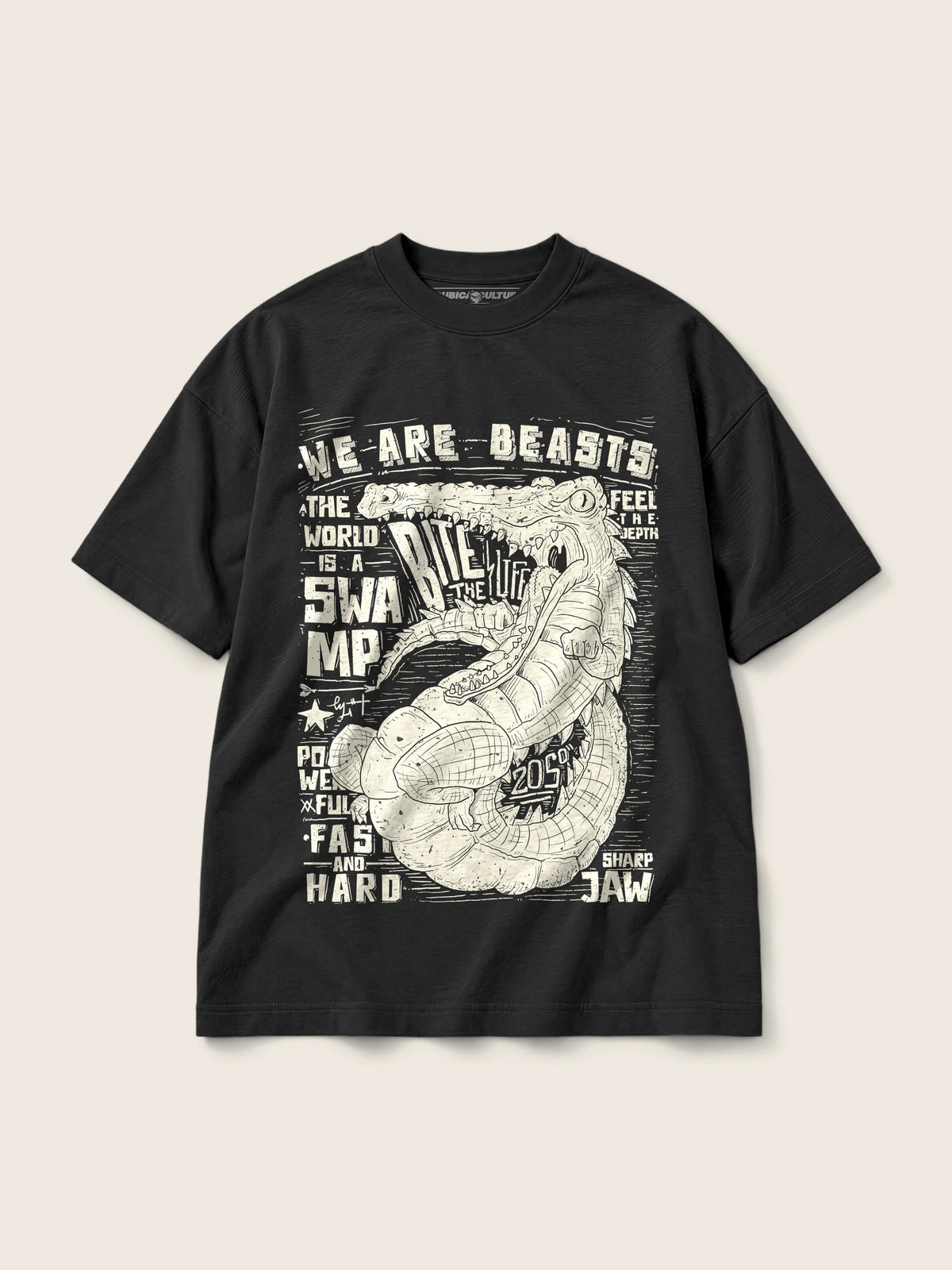 We Are Beasts · Camiseta Semi Oversize 310g — Imagen del producto 1