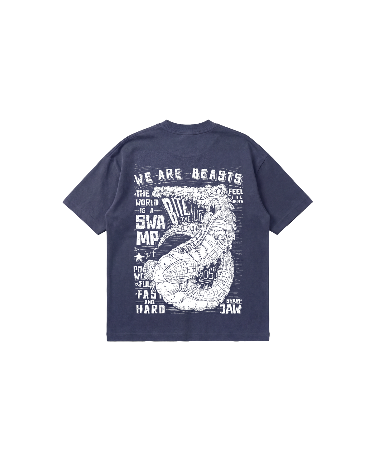 We Beasts Semi Oversize 250 Indigo Cubica