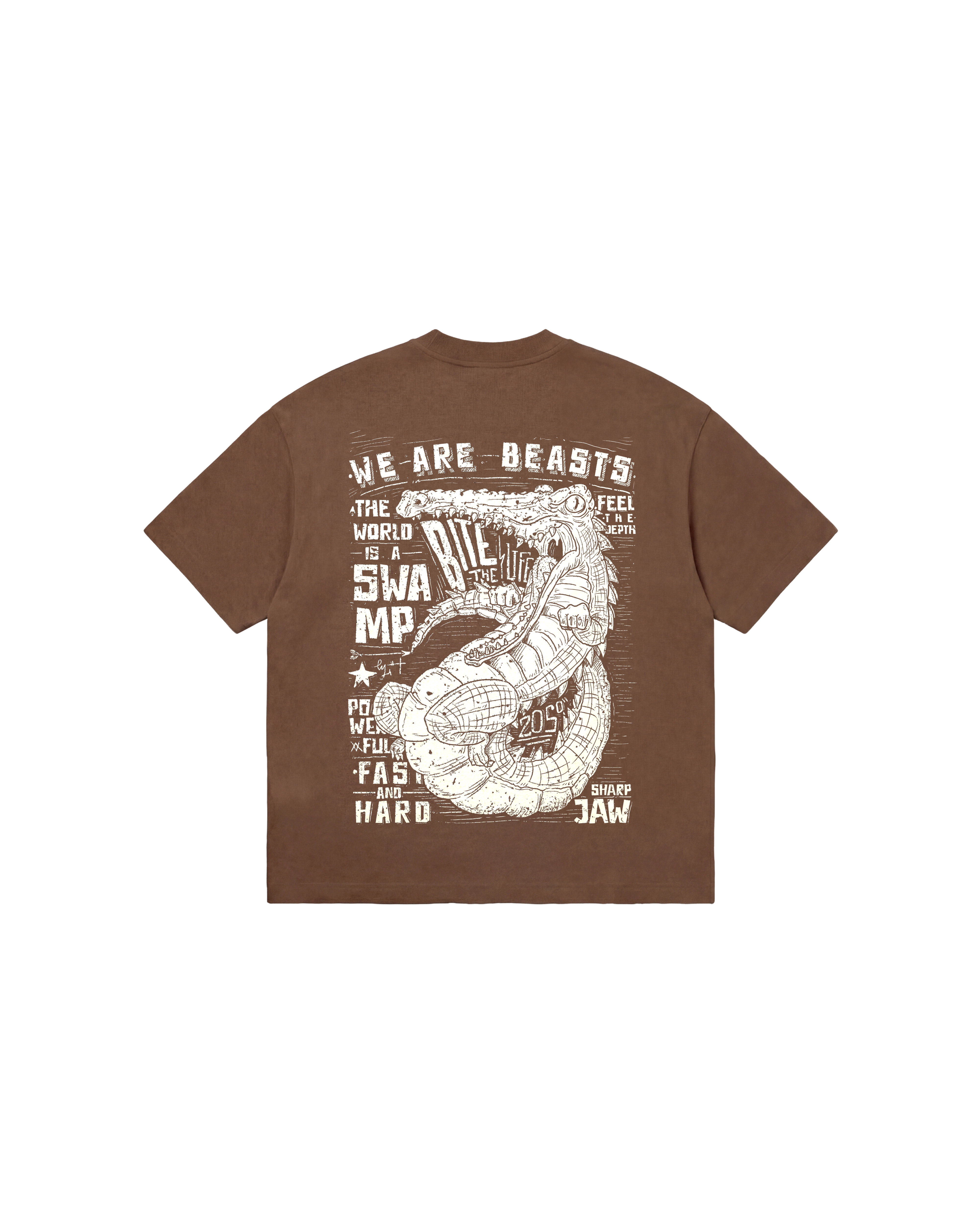 We Beasts Semi Oversize 310 Kaki Cubica