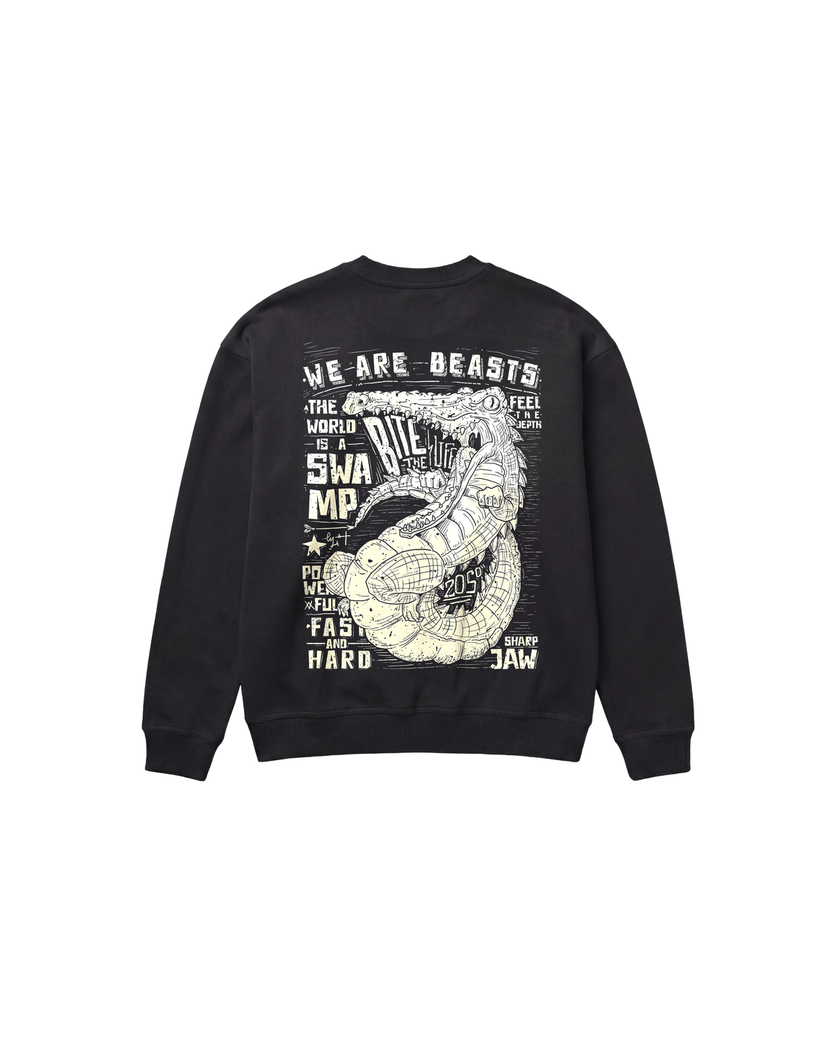 We Beasts Sweatshirt 410 Negro Cubica